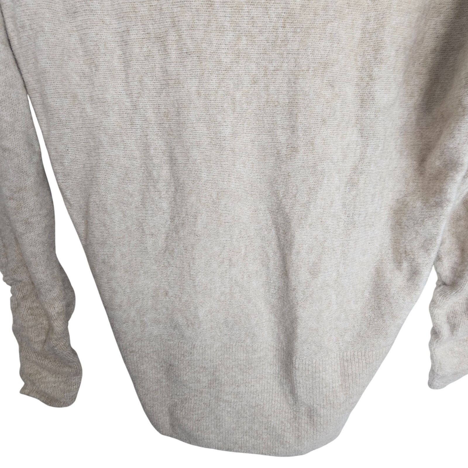White House Black Market White House Black Market Sweater Women XS Tan Wool Blend Size XS / US 0-2 / IT 36-38 - 3 Thumbnail