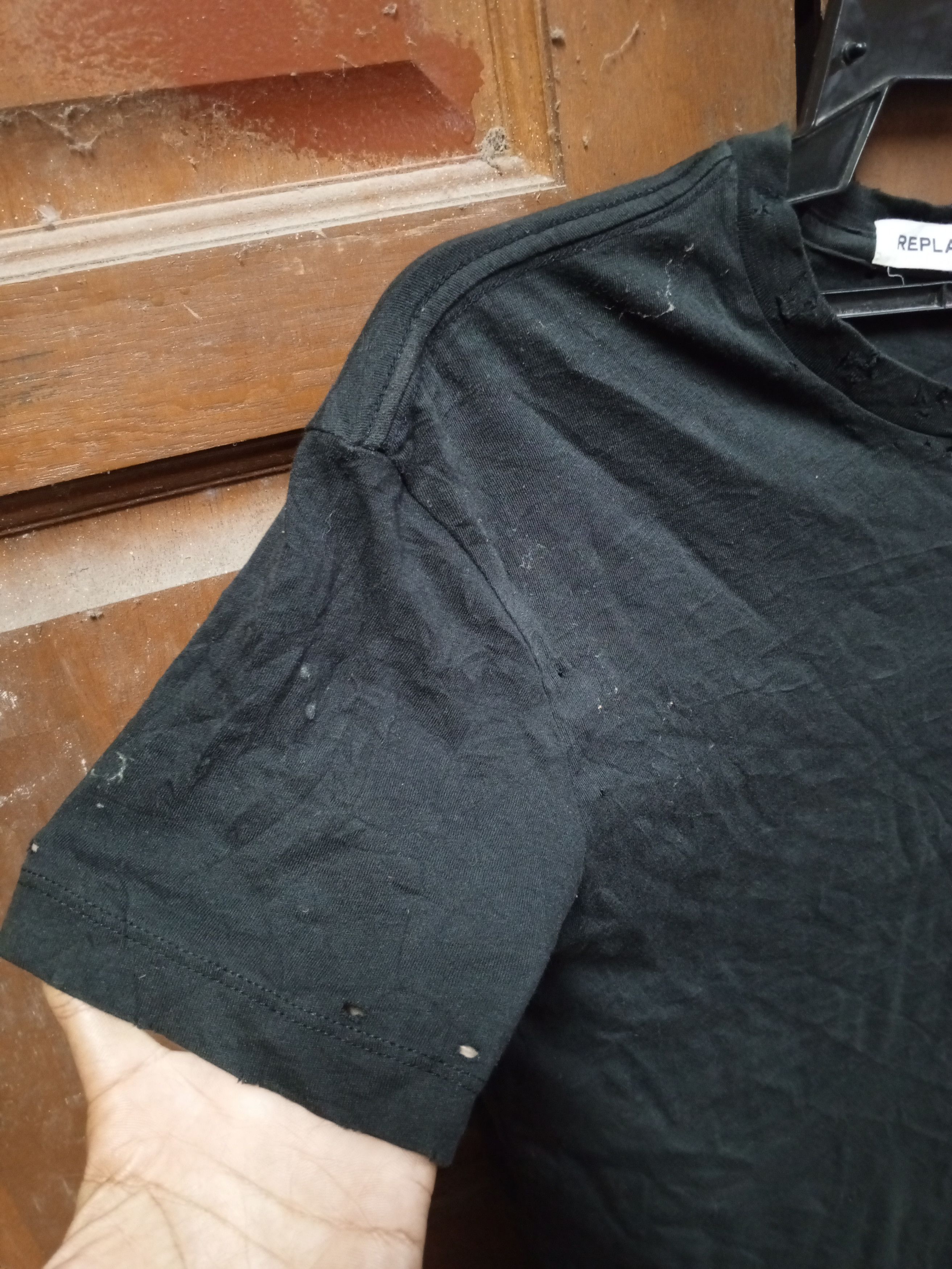 Replay Reply butterflies black tee Size S / US 4 / IT 40 - 4 Thumbnail