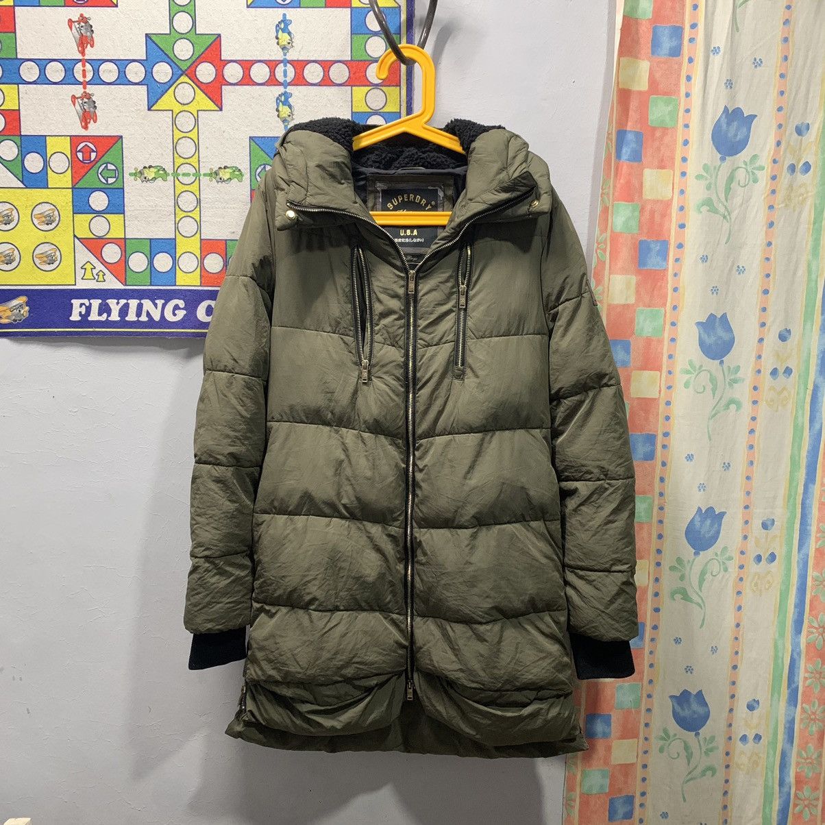 Superdry Superdry super luxe duvet parka Size L / US 10 / IT 46 - 1 Thumbnail