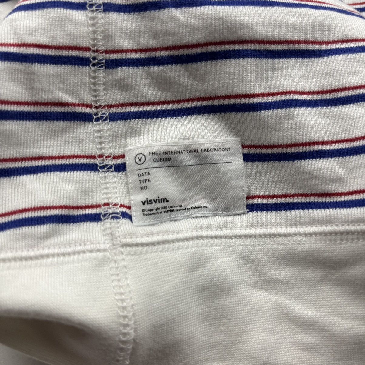 Visvim Visvim Stripe Zipped Hoodie Size US L / EU 52-54 / 3 - 5 Thumbnail