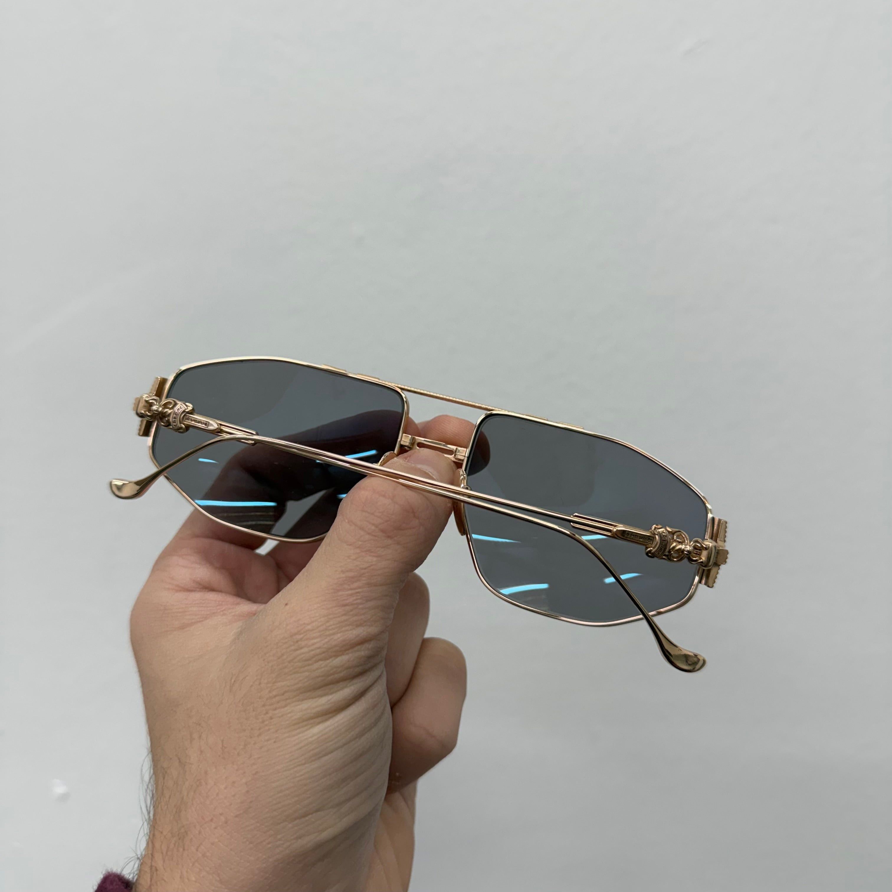 Chrome Hearts Chrome Hearts Pump Station Gold Sunglasses RARE Size ONE SIZE - 1 Thumbnail