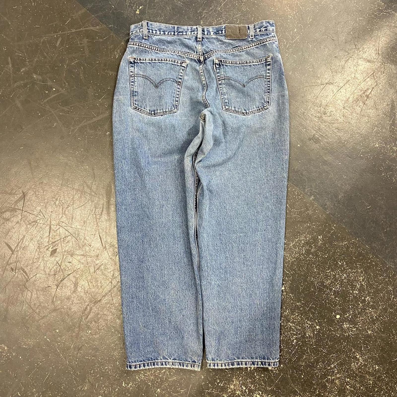 Levi's Vintage 90s Levi Baggy Silver Tab Jeans Size US 36 / EU 52 - 1 Thumbnail