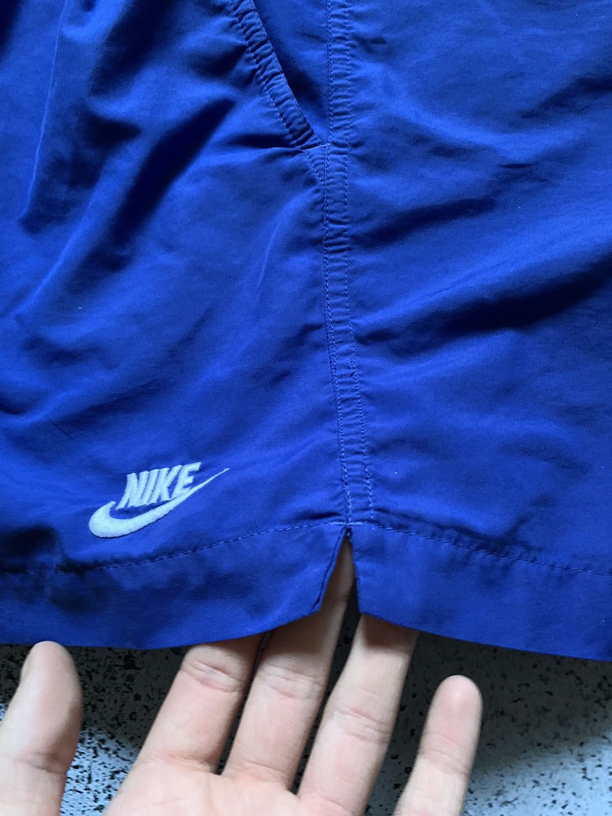 Nike Vintage Nike Nylon Shorts Mini Swoosh Y2K USA Size US 34 / EU 50 - 2 Thumbnail
