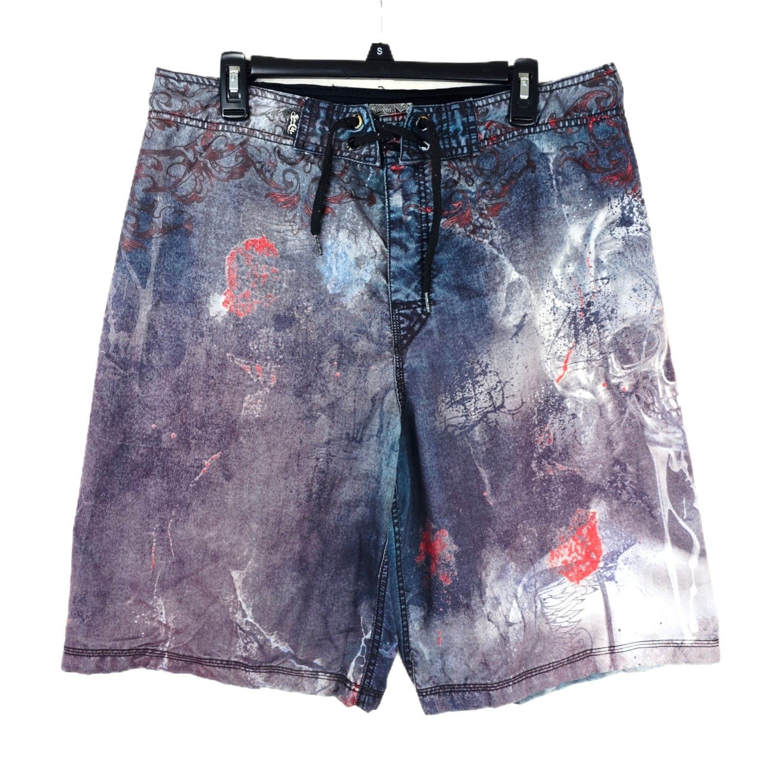 No Fear Vintage Y2K So Cal No Fear Board Shorts Mens Size 36 Size US 36 / EU 52 - 1 Thumbnail