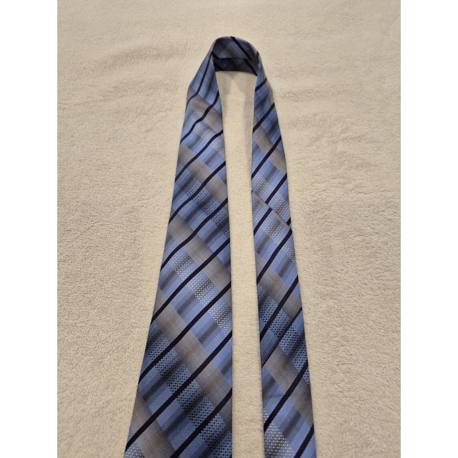 Brooksfield Stafford Essentials Tie Mens 100% Imported Silk USA Made Size ONE SIZE - 7 Thumbnail