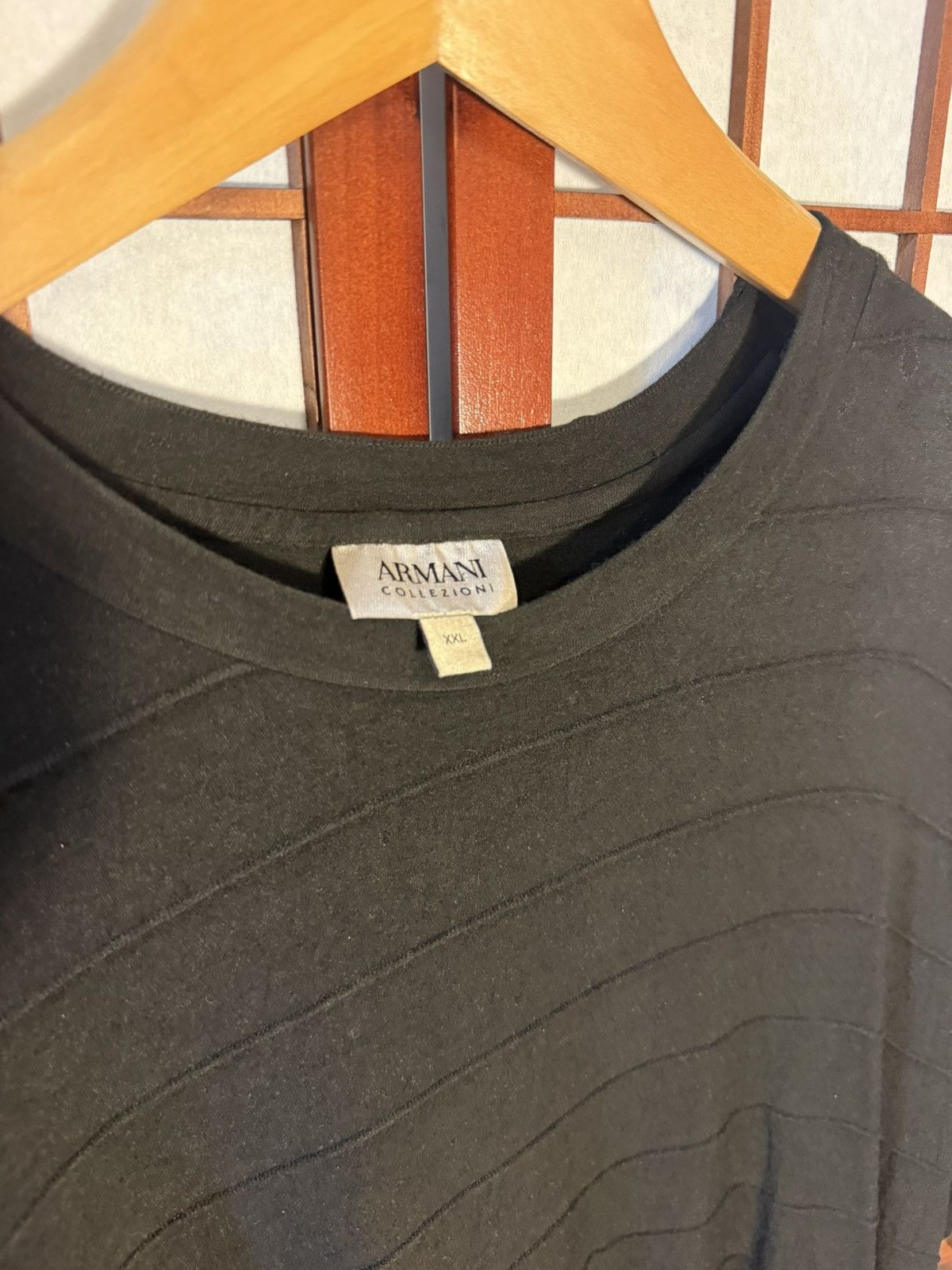 Armani ARMANI Stripe Textured Shirt Size US XL / EU 56 / 4 - 3 Thumbnail