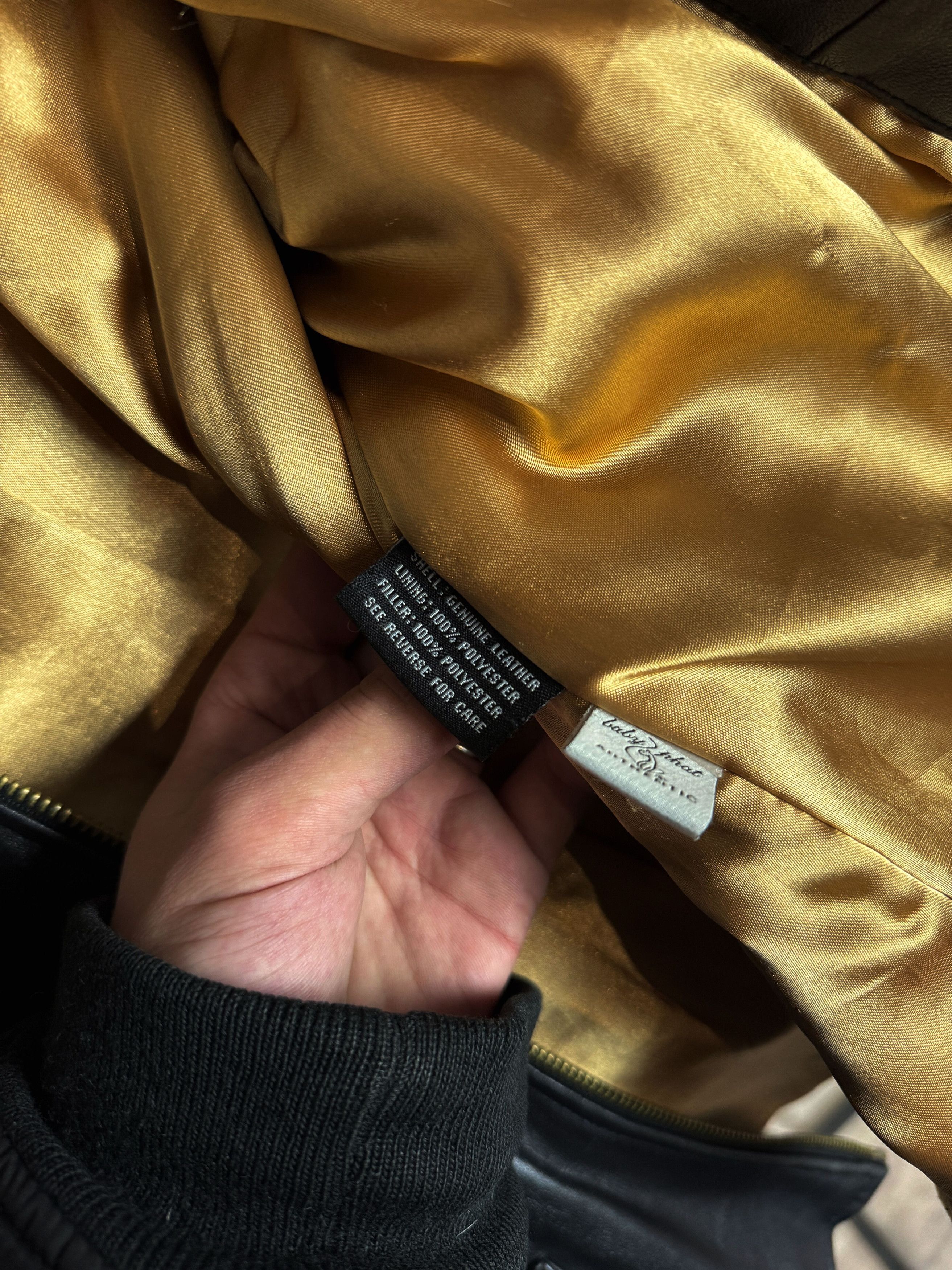 Other Y2K Leather Jacket Fur Hood Utility Vintage Archive Style Size US S / EU 44-46 / 1 - 9 Thumbnail