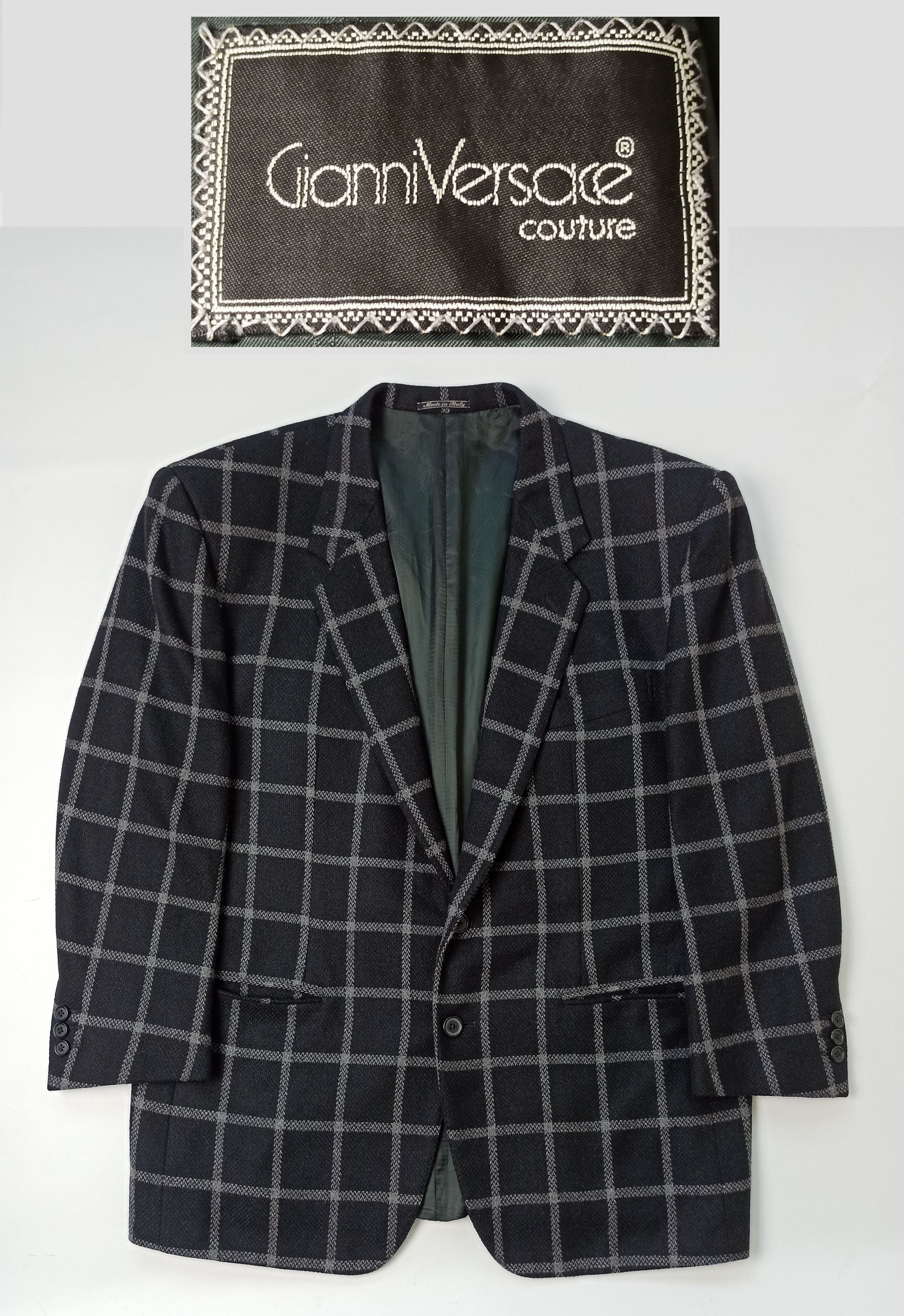 Versace Gianni Versace Vintage Wool Blazer Size 46R - 1 Thumbnail