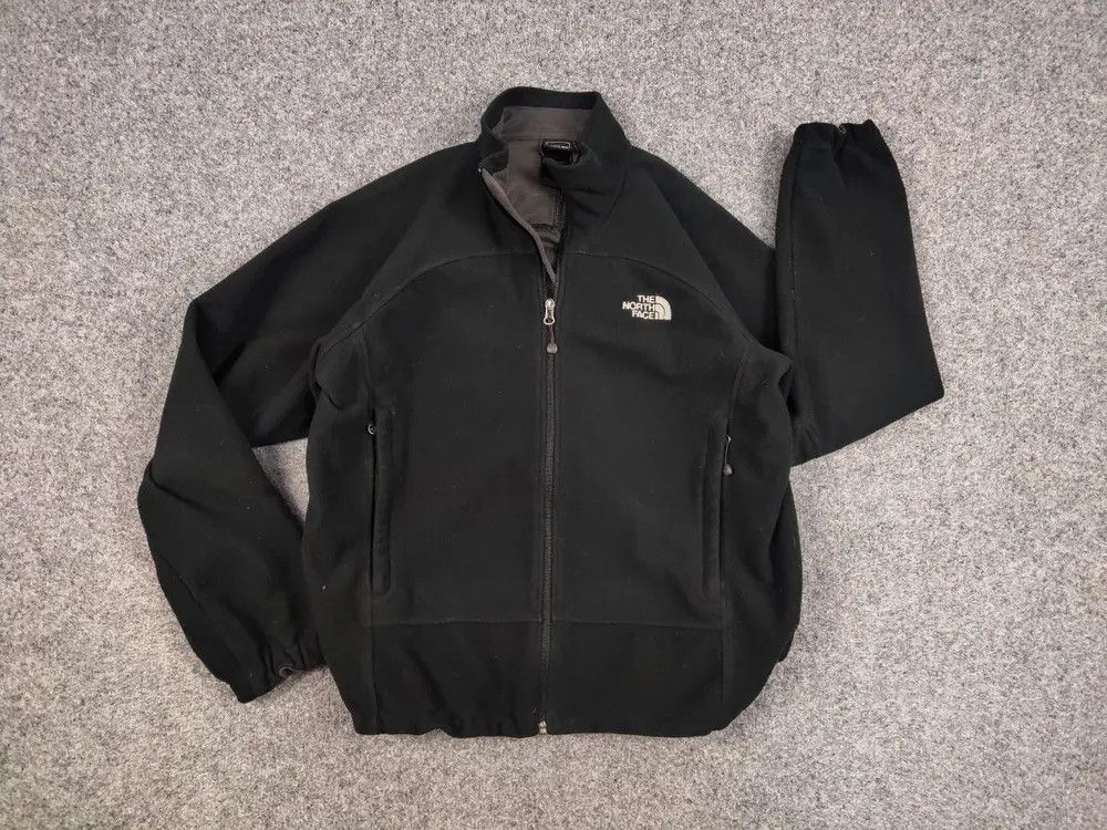 The North Face Vintage 90's The North Face Windwall Fleece Zip Black Jacket Size US M / EU 48-50 / 2 - 6 Thumbnail