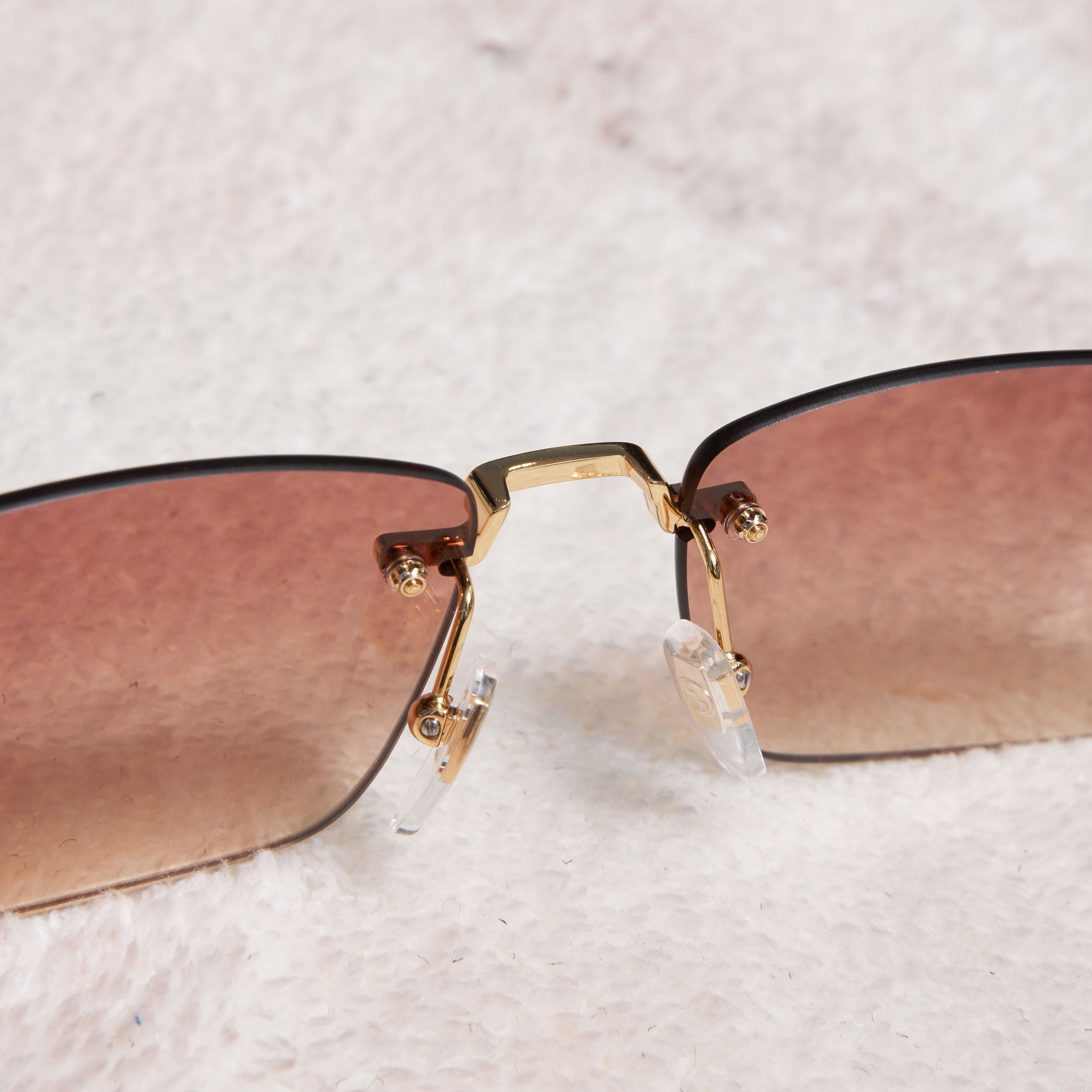 Gucci GUCCI GG1221S 004 Sunglasses RED/GOLD Size ONE SIZE - 3 Thumbnail
