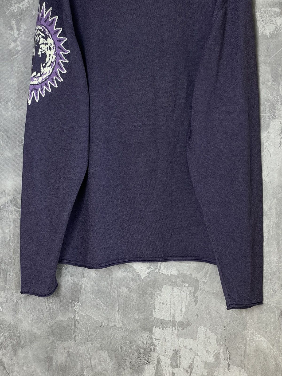 Roberto Cavalli Just Cavalli Vintage Purple Sweater/Sweatshirt Size US XL / EU 56 / 4 - 5 Thumbnail