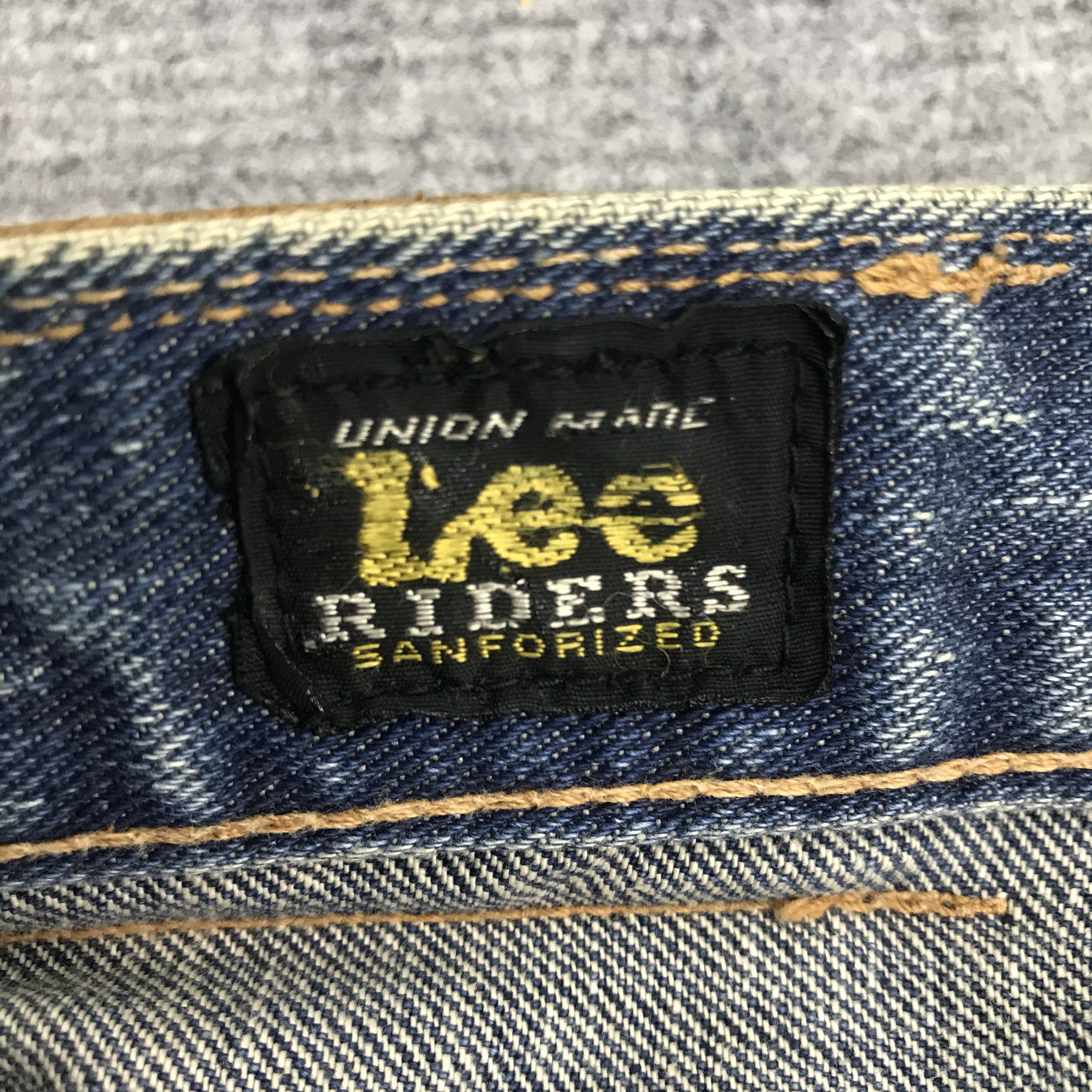Japanese Brand × Lee Rare Lee raiders style Rusty denim pants Size US 29 - 12 Thumbnail