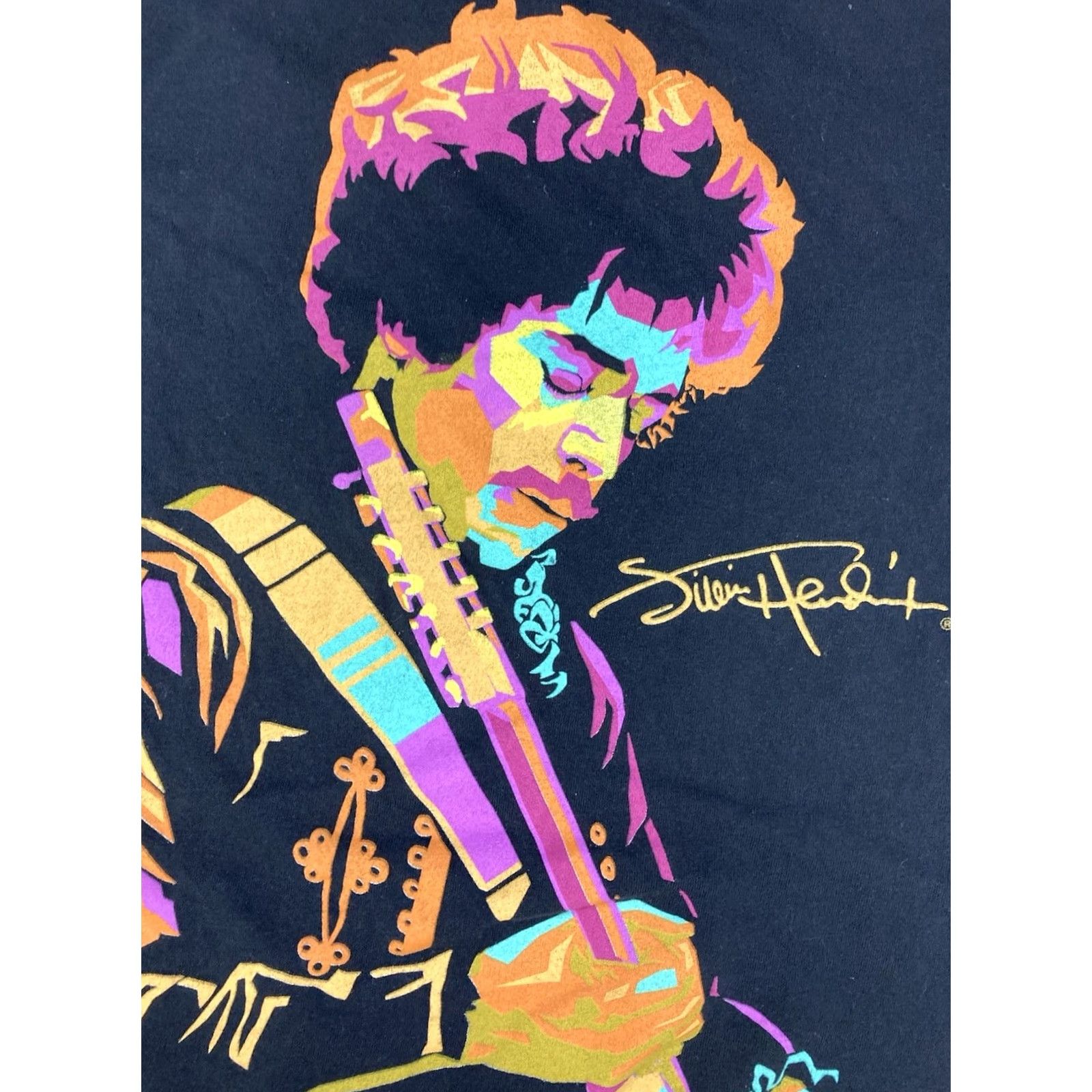 Vintage VINTAGE Jimi Hendrix T-Shirt Women Small Black Short Sleeve Music Size S / US 4 / IT 40 - 2 Thumbnail