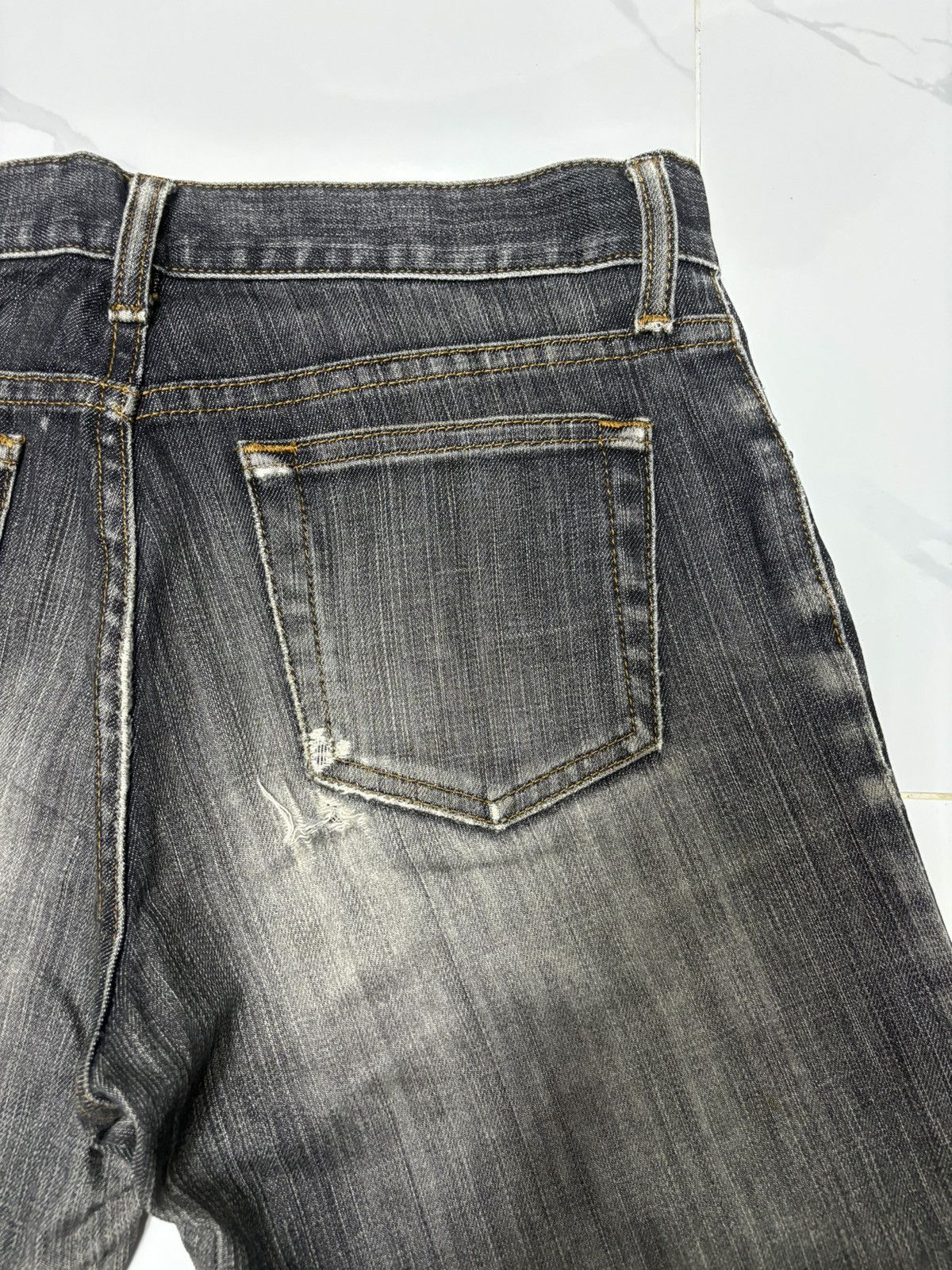 Japanese Brand × Jean × Uniqlo Vintage Uniqlo Japanese Brand Distressed Denim Jeans Size US 31 - 9 Thumbnail