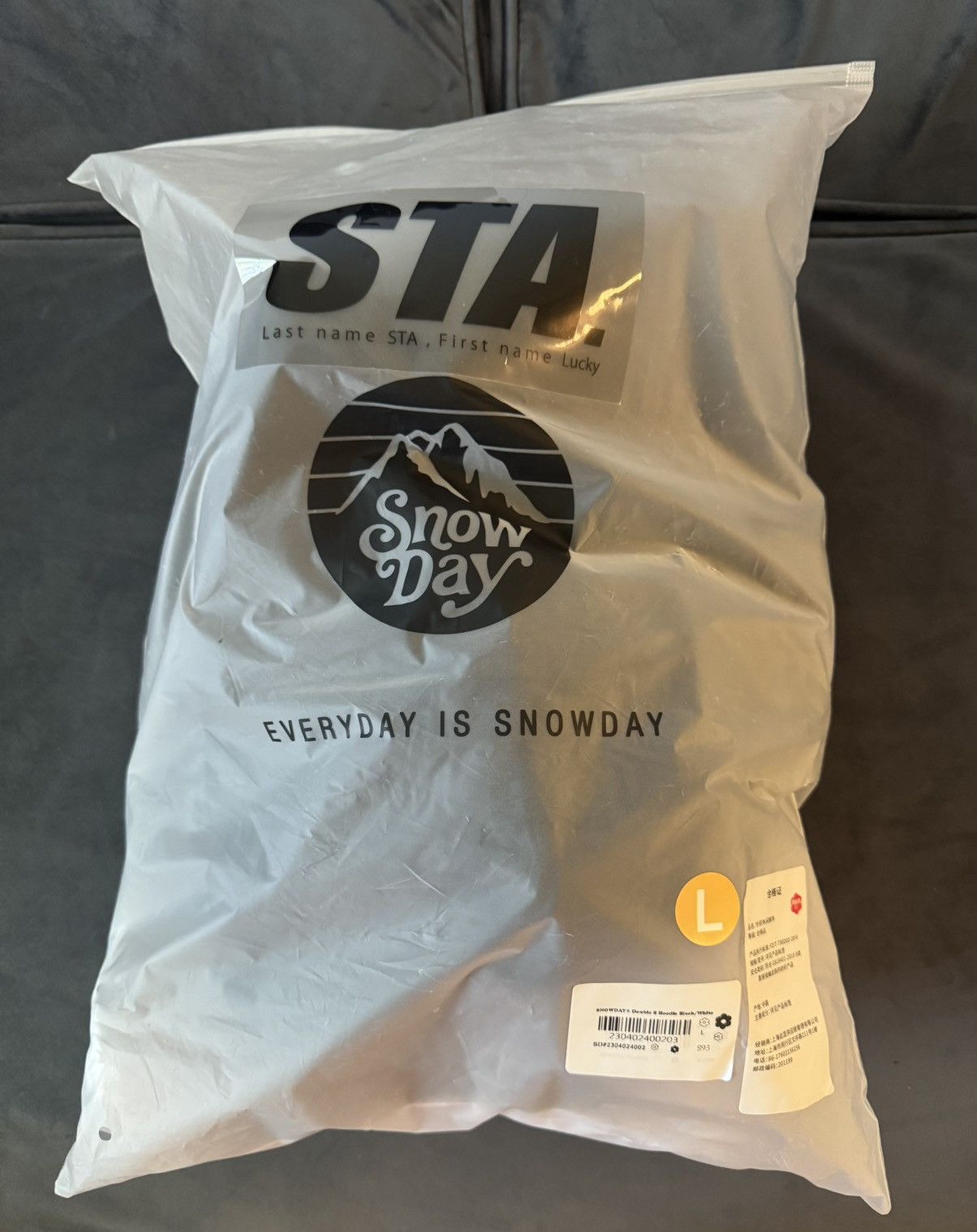 Snowday Snowday x STA Worldwide Black Pullover Hoodie Sz Mens Large Size US L / EU 52-54 / 3 - 5 Thumbnail