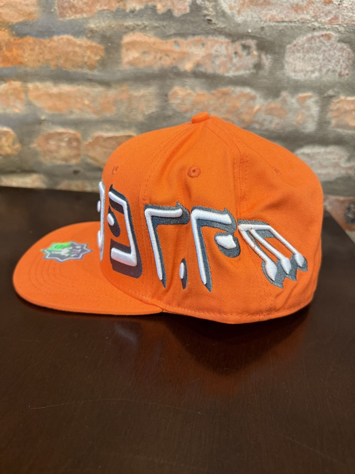 murd333r.fm murd333r.fm Orange Hat 7 3/4 Size ONE SIZE - 3 Thumbnail