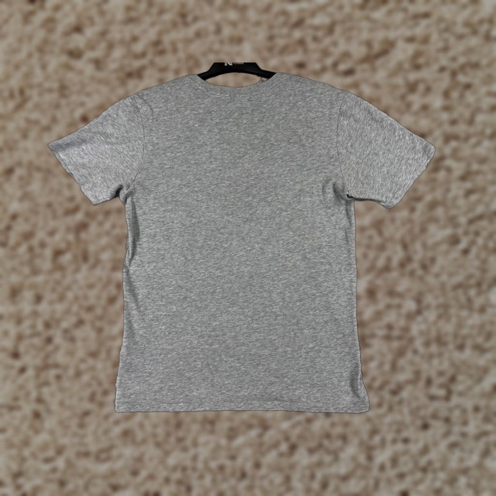Nike NIKE Shirt Men S Gray Swoosh Logo Short Sleeve Crew Neck Cotton Blend Dri-FIT Size US S / EU 44-46 / 1 - 1 Thumbnail