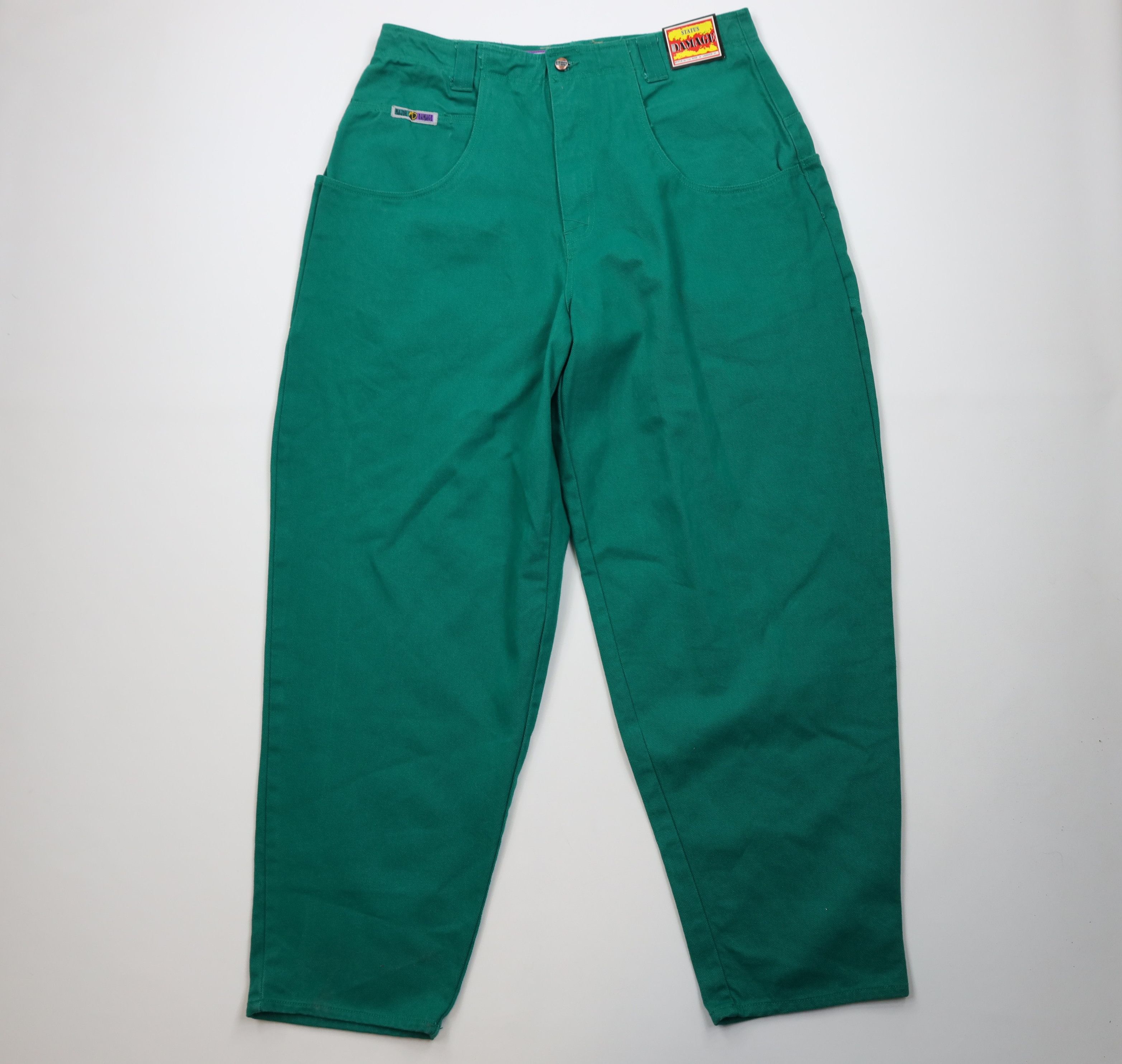 Vintage Deadstock Vintage 90s Streetwear Skateboard Jeans Green Size US 38 / EU 54 - 1 Thumbnail