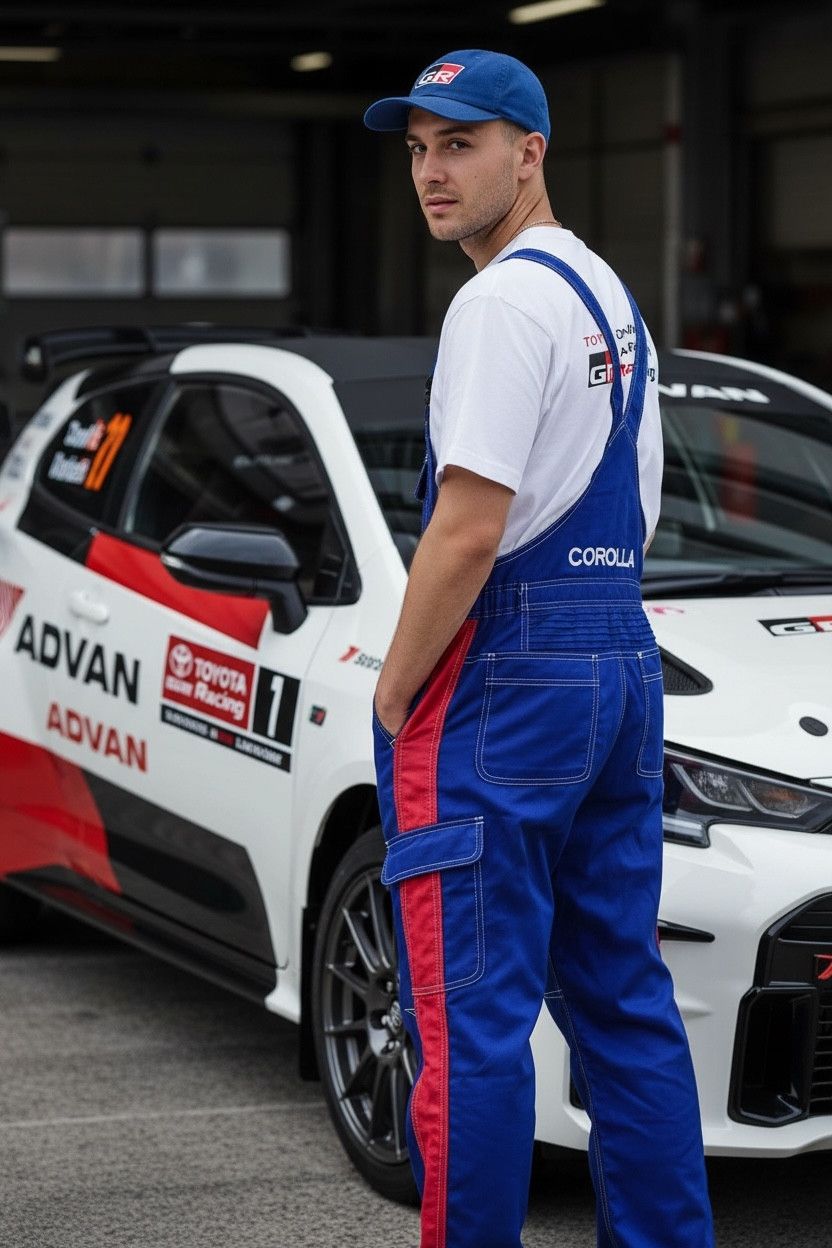 Racer Worldwide Toyota TECNO COROLLA ADVAN Motorsport Overalls HKS NISMO TRD Size US 30 / EU 46 - 13 Thumbnail