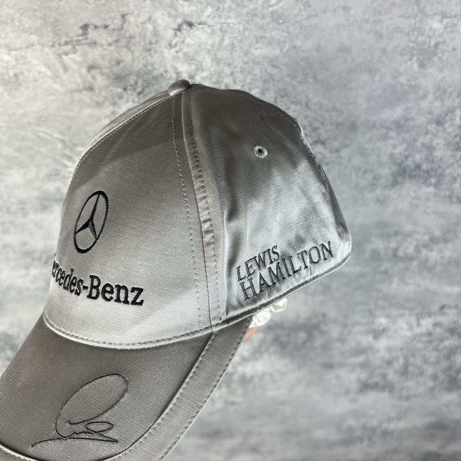Mercedes-Benz Puma Mercedes Benz Lewis Hamilton Cap Men's Gray One Size ` Size ONE SIZE - 5 Thumbnail