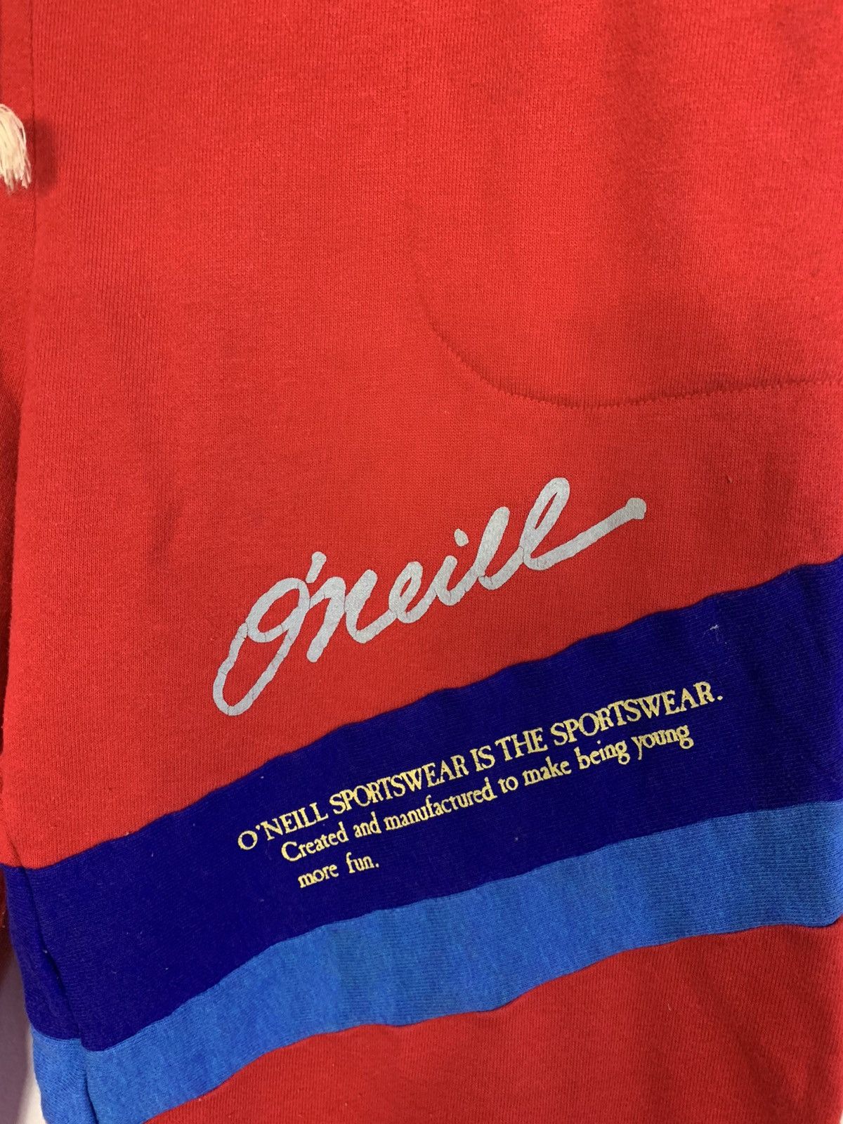 O'Neill 80s Oneill Sportswear Jogger Sweatpant Unisex Size US 30 / EU 46 - 4 Thumbnail