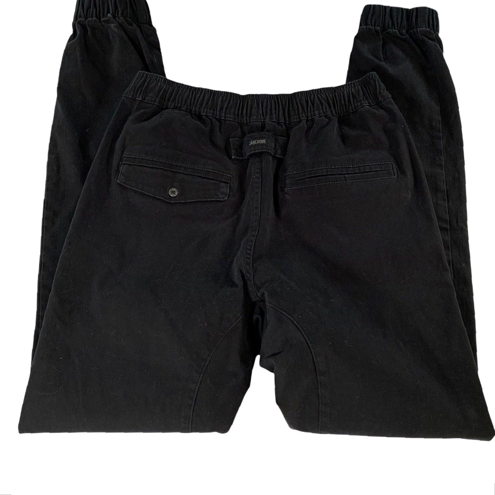 Zanerobe Zanerobe Men's Cotton Stretch Jogger Pants Black Small Size US 29 - 2 Thumbnail