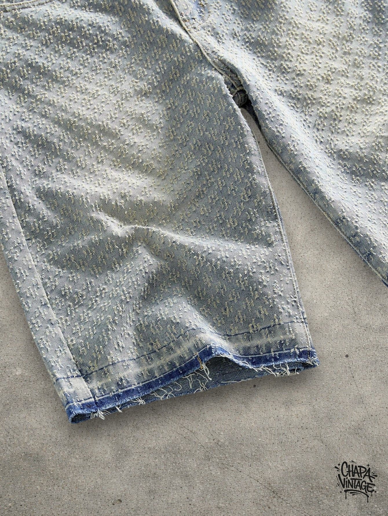 Vintage Washed jeans shorts Size US 32 / EU 48 - 3 Thumbnail