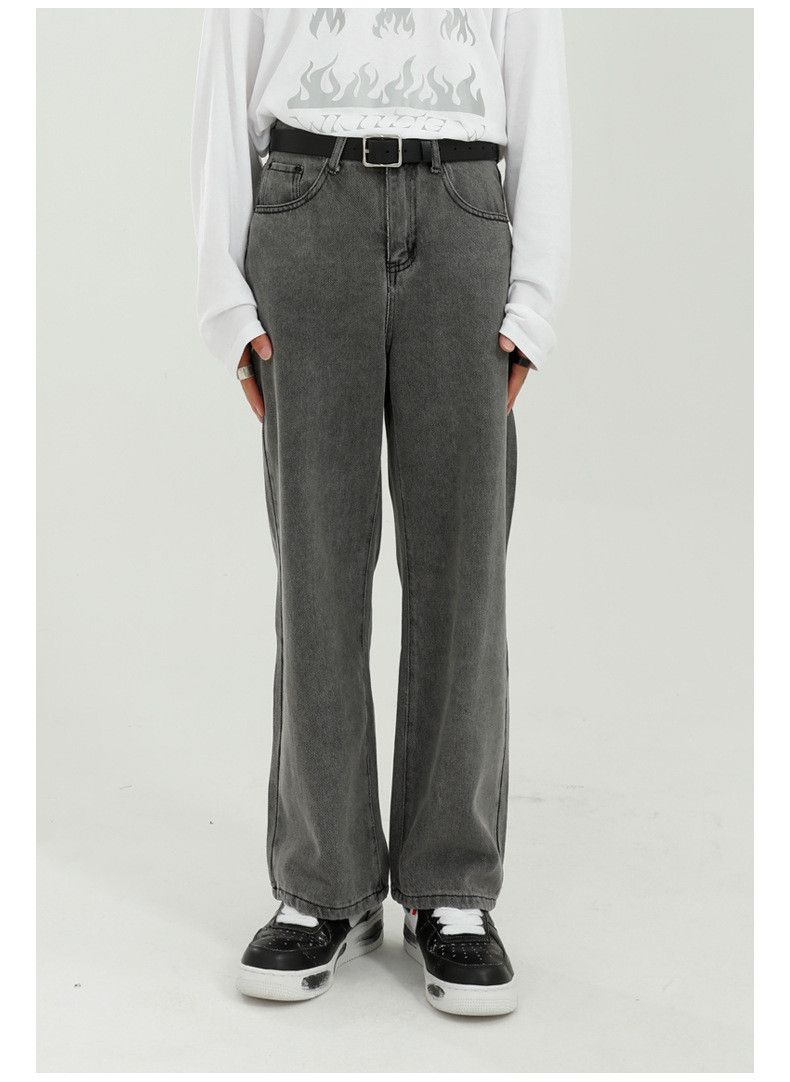 Japanese Brand × Jean Japanese all-match washed grey jeans Size US 32 / EU 48 - 1 Thumbnail