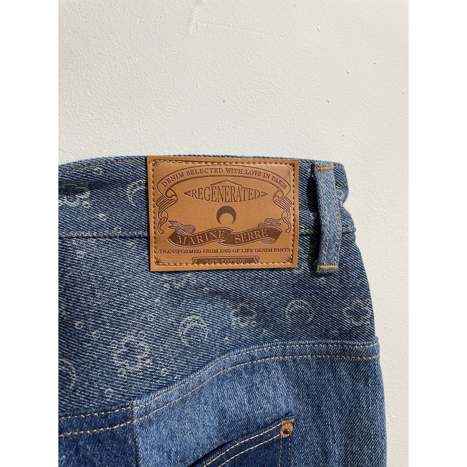 Other Marine Serre Patch Work Jeans size 52 New Size US 36 / EU 52 - 3 Thumbnail