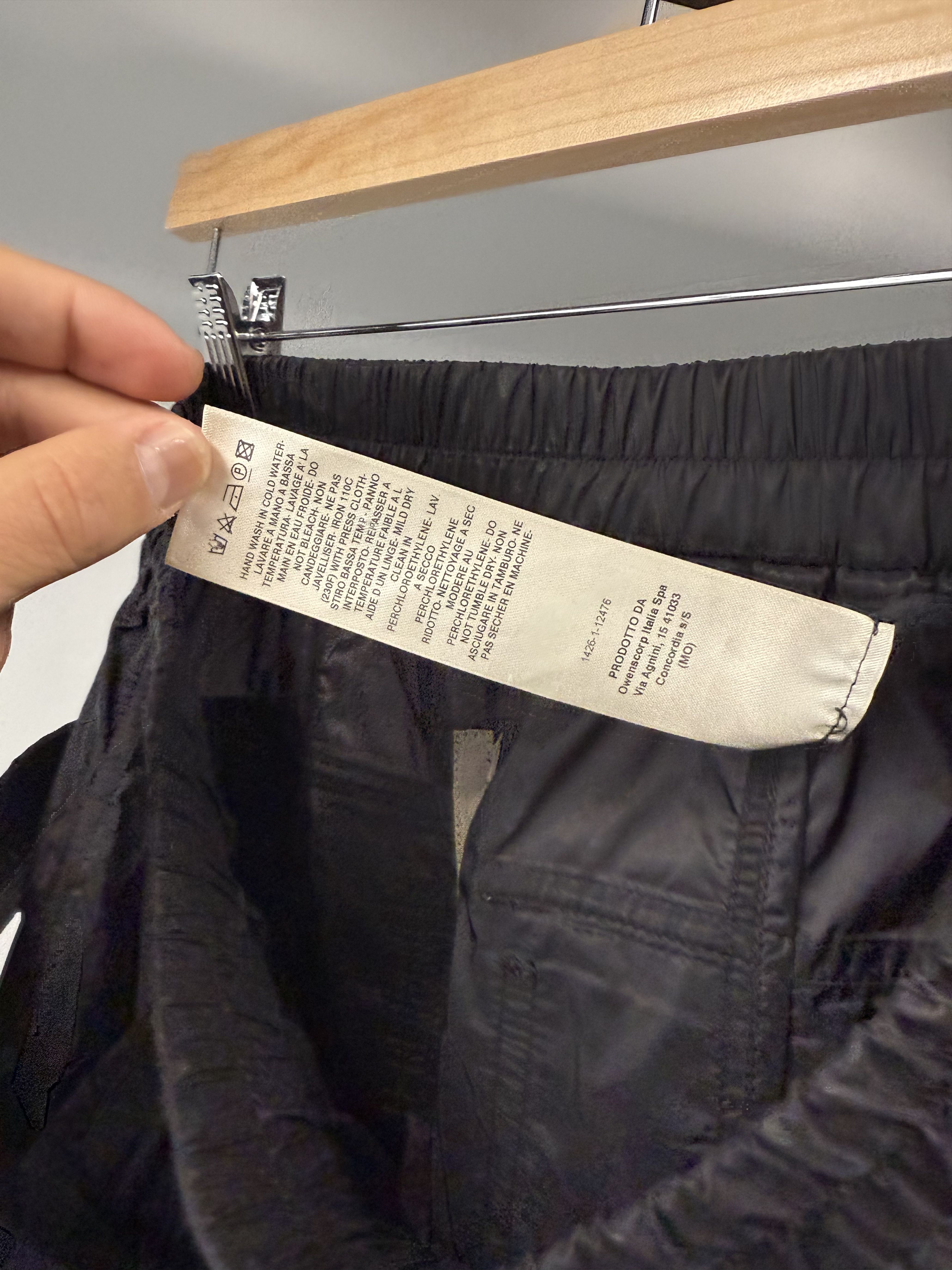 Rick Owens Rick Owens Creatch Cargo Shorts "Black" - S Size US 32 / EU 48 - 8 Thumbnail