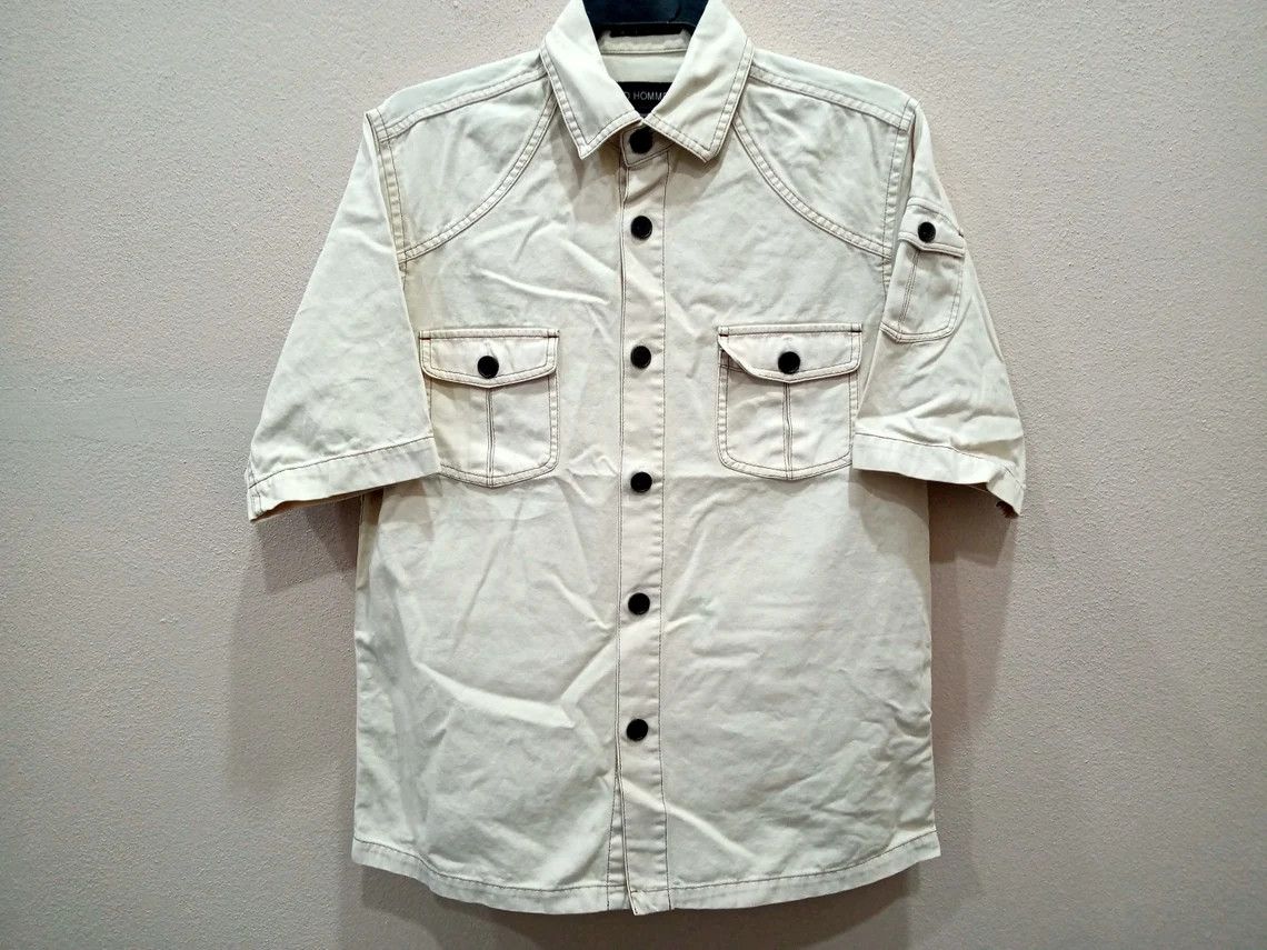 Japanese Brand × Vintage × Yohji Yamamoto Vintage Ined Homme Japanese Designer Yohji Yamamoto Size US S / EU 44-46 / 1 - 3 Thumbnail