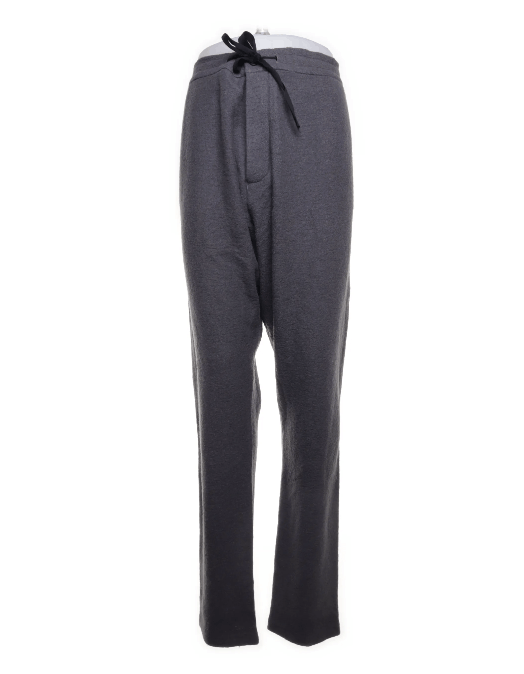 Cedric Jacquemyn Hraun Cedric Jacquemyn Wool/Viscose Drawstring Trousers Grey Size US 34 / EU 50 - 2 Thumbnail
