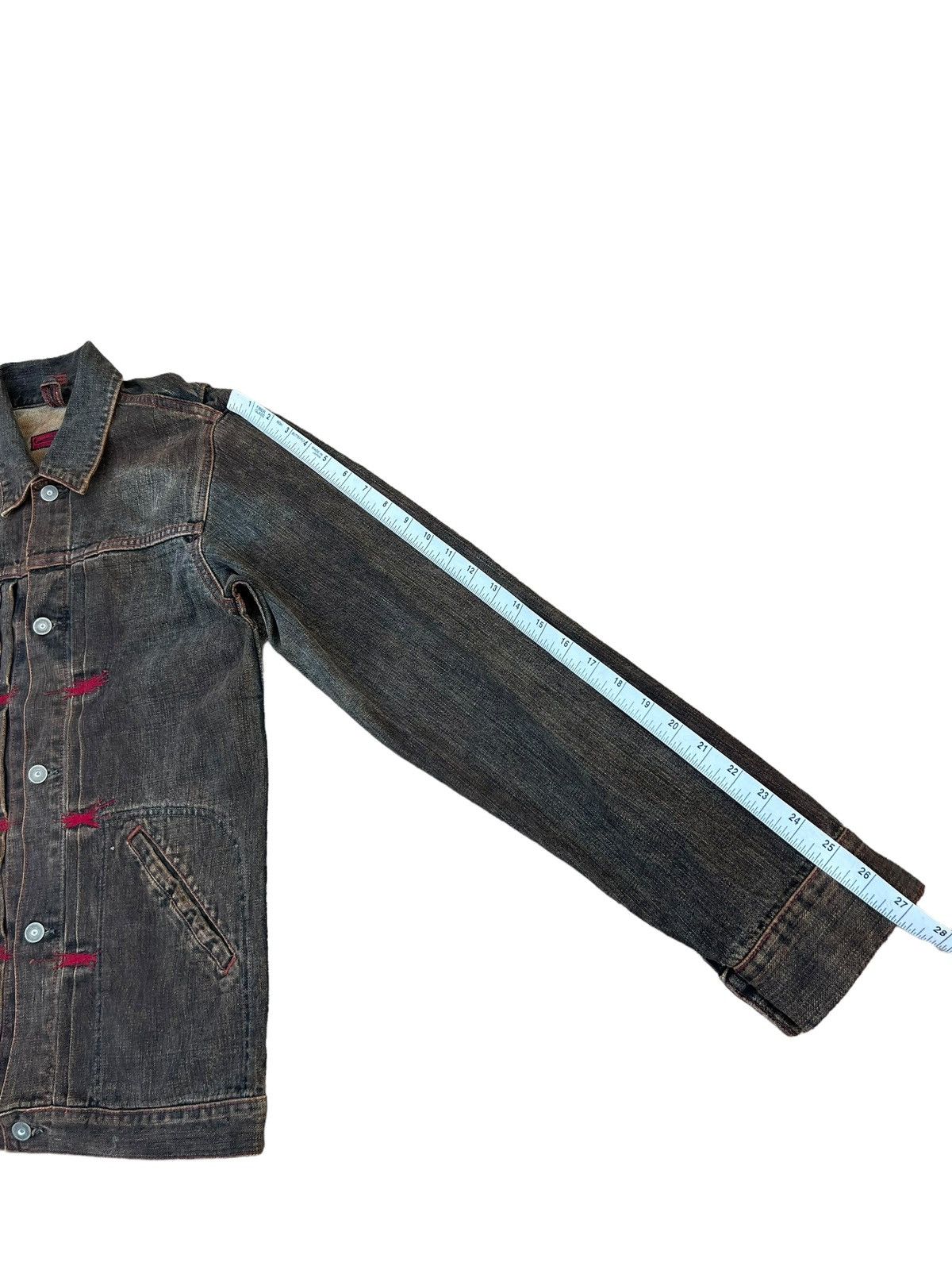 Johnbull Vintage 90s John Bull Japan Waxed Denim Jacket Size US M / EU 48-50 / 2 - 3 Thumbnail