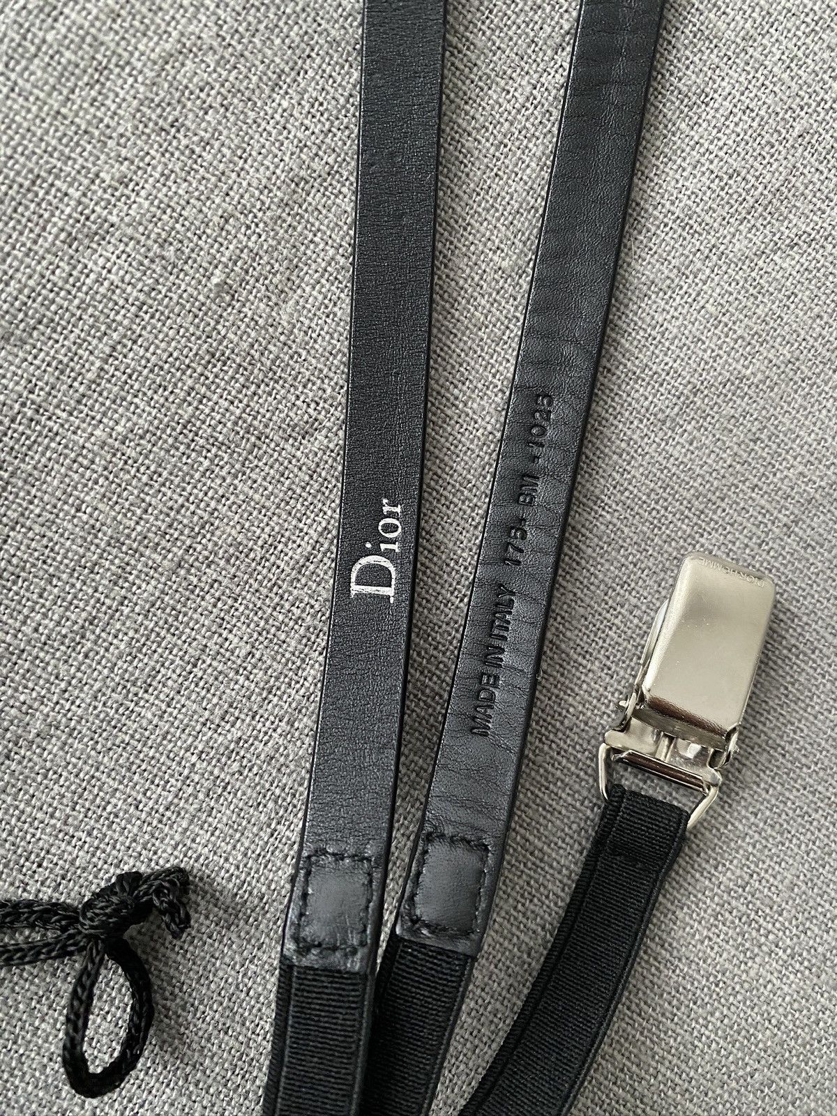 Dior Dior Homme Hedi Slimane Suspenders/Braces Archive 2006 Size ONE SIZE - 2 Thumbnail
