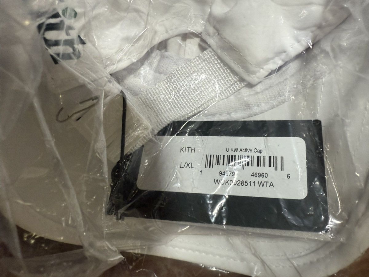 Kith × Wilson Kith for Wilson Unlined Active Cap White Hat size L/XL Size ONE SIZE - 10 Thumbnail