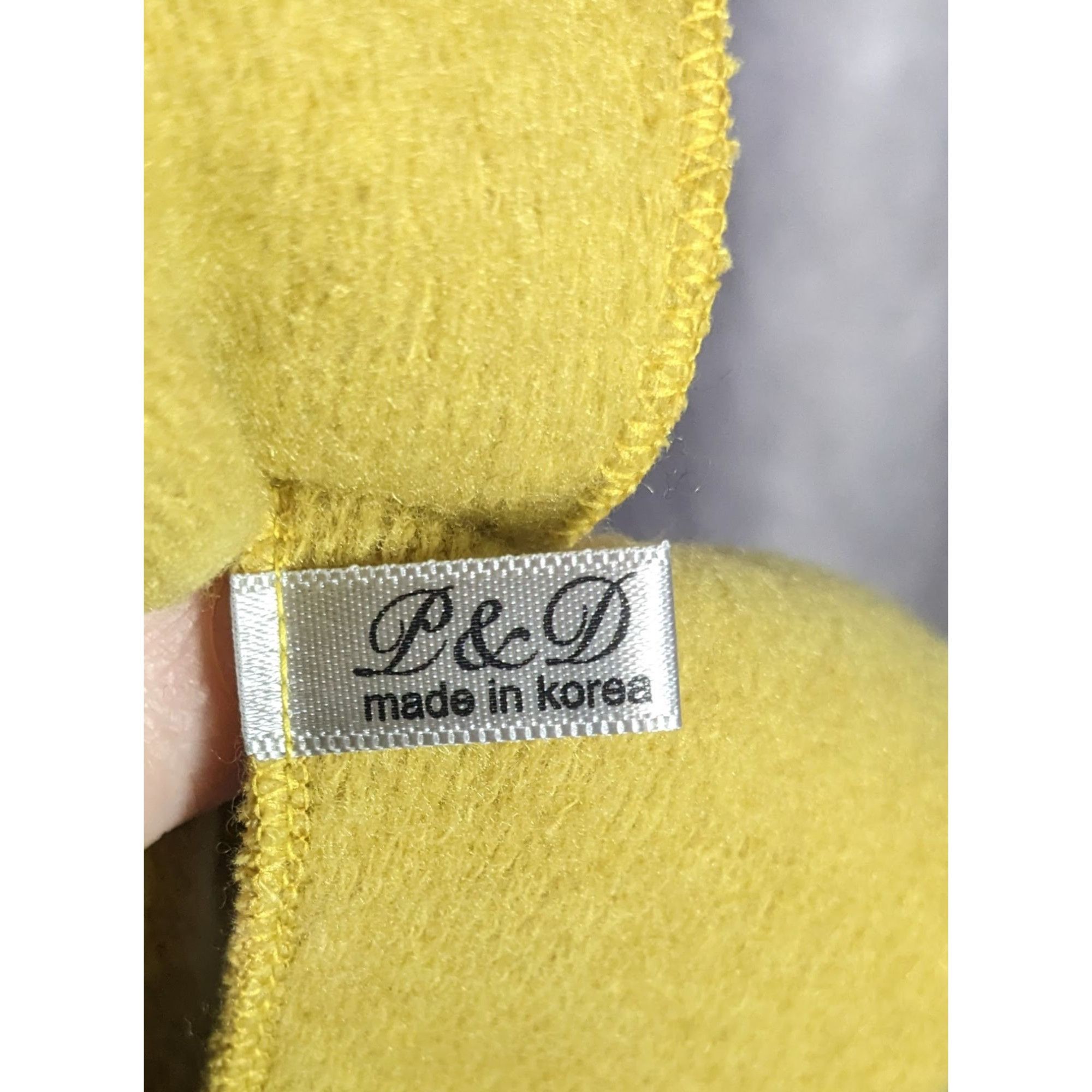 Other Medieval Style Yellow Fleece Scarf With Pom-Poms - 66 Inches Size ONE SIZE - 10 Thumbnail