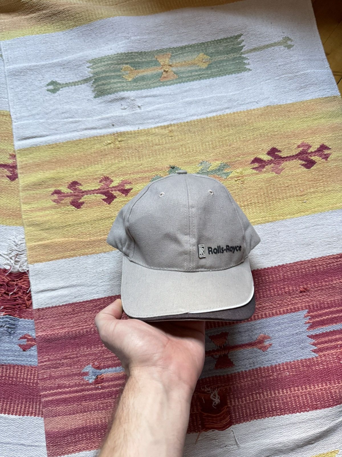 Vintage Vintage 90’s Rolls Royce Racing y2k Formula 1 Hat Size ONE SIZE - 2 Thumbnail
