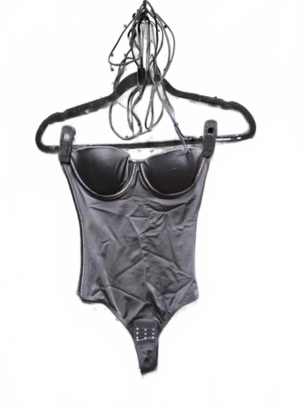 Unknown London Sexy Black Bodysuit Small - Act Fast, Grab Yours Now! Size ONE SIZE - 1 Preview