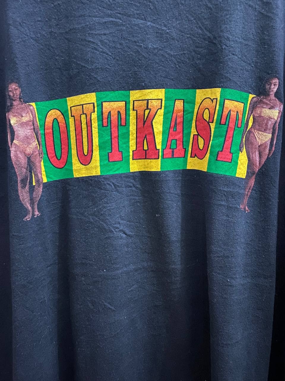 Outkast × Rap Tees ‼️VERY RARE‼️OUTKAST STANKONIA TOUR 2001 VINTAGE RAP TEE 90s Size US XL / EU 56 / 4 - 3 Thumbnail