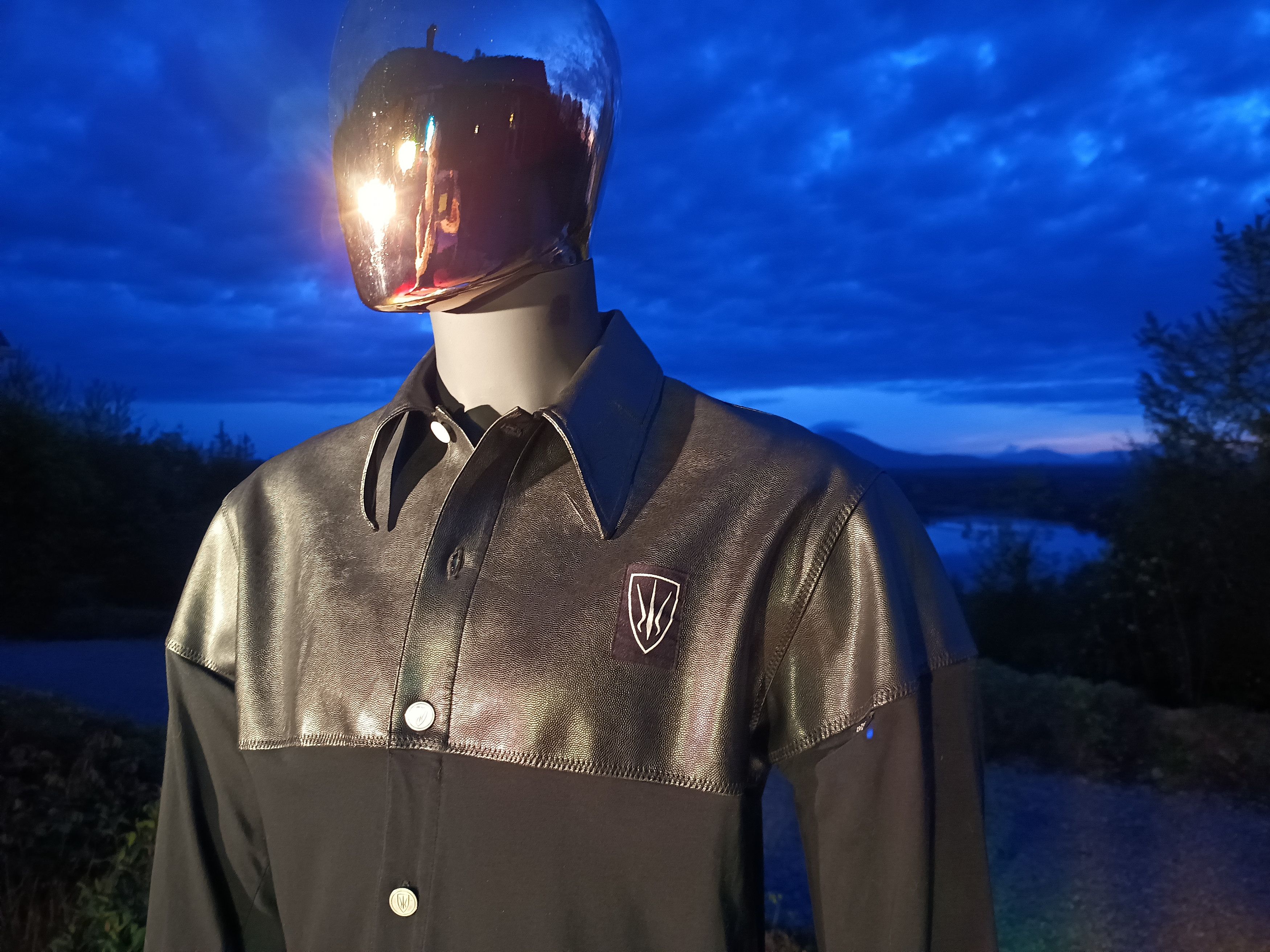 Other Nick Coleman '1992' Vintage Shield Clubwear Shirt Size US L / EU 52-54 / 3 - 9 Thumbnail