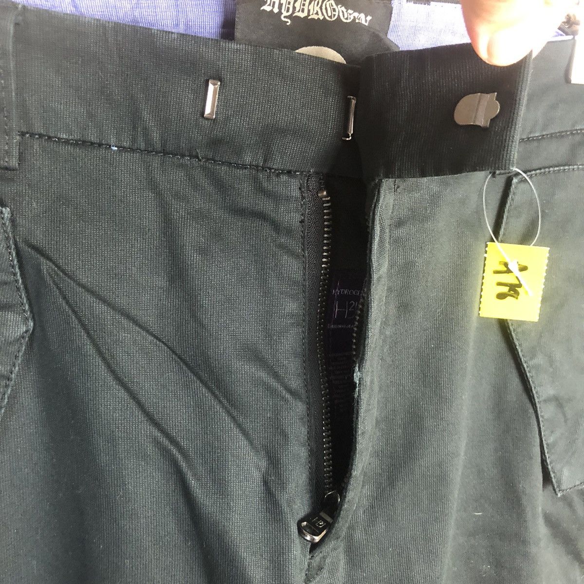 HYDROGEN DL Hydrogen H2J Black Cargo Multipocket Pants #A78 Size US 34 / EU 50 - 18 Thumbnail