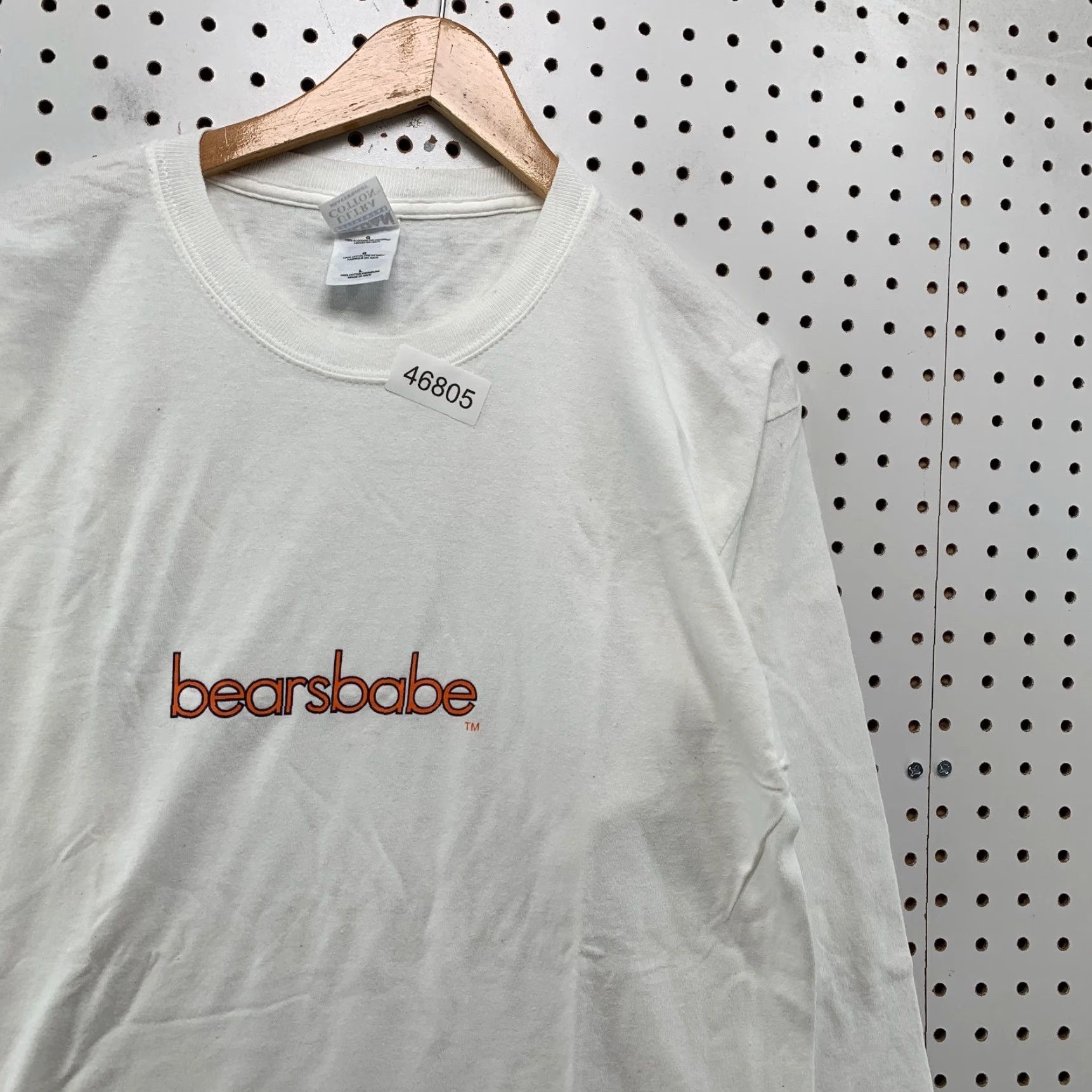 Gildan Chicago Bears T Shirt Mens L White Long Sleeve NFL Fan Tee Size US L / EU 52-54 / 3 - 7 Thumbnail
