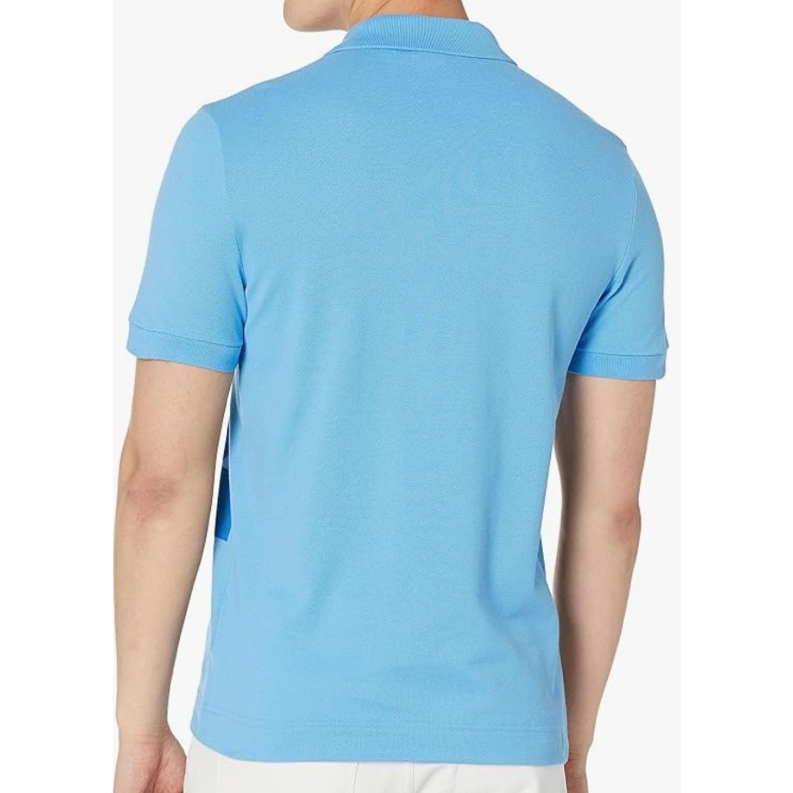 Lacoste Lacoste Men's Regular Contrast Lettering Petit Pique Polo S Size US S / EU 44-46 / 1 - 3 Thumbnail