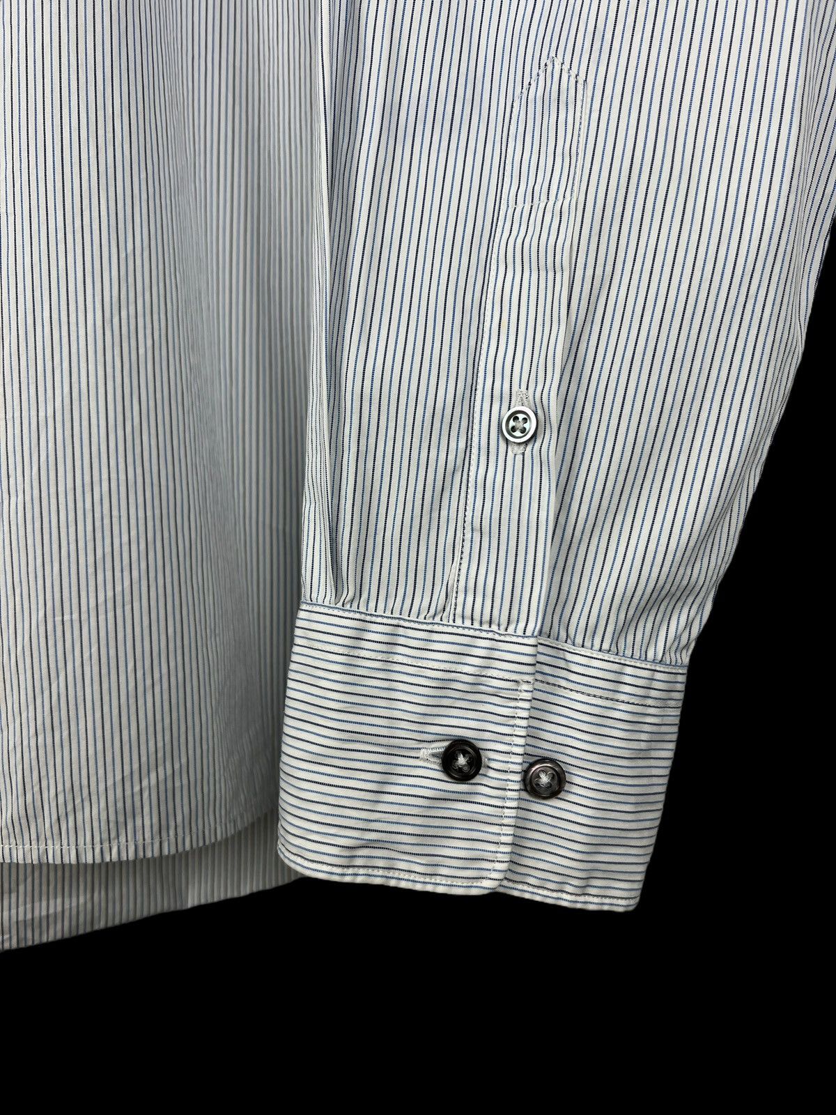 Jil Sander Jil Sander Stripes Button Up Shirt Size US L / EU 52-54 / 3 - 3 Thumbnail