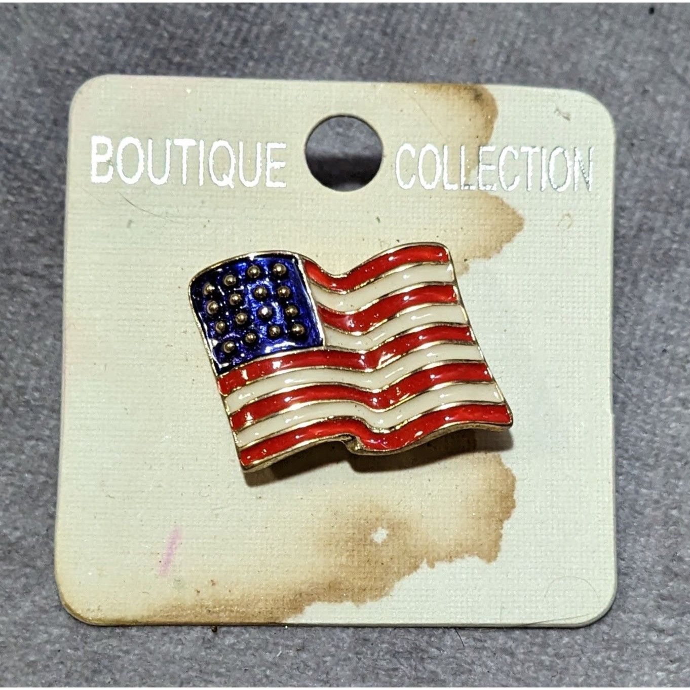 Other United Stats America Flag Enamel Lapel Pin Size ONE SIZE - 3 Thumbnail