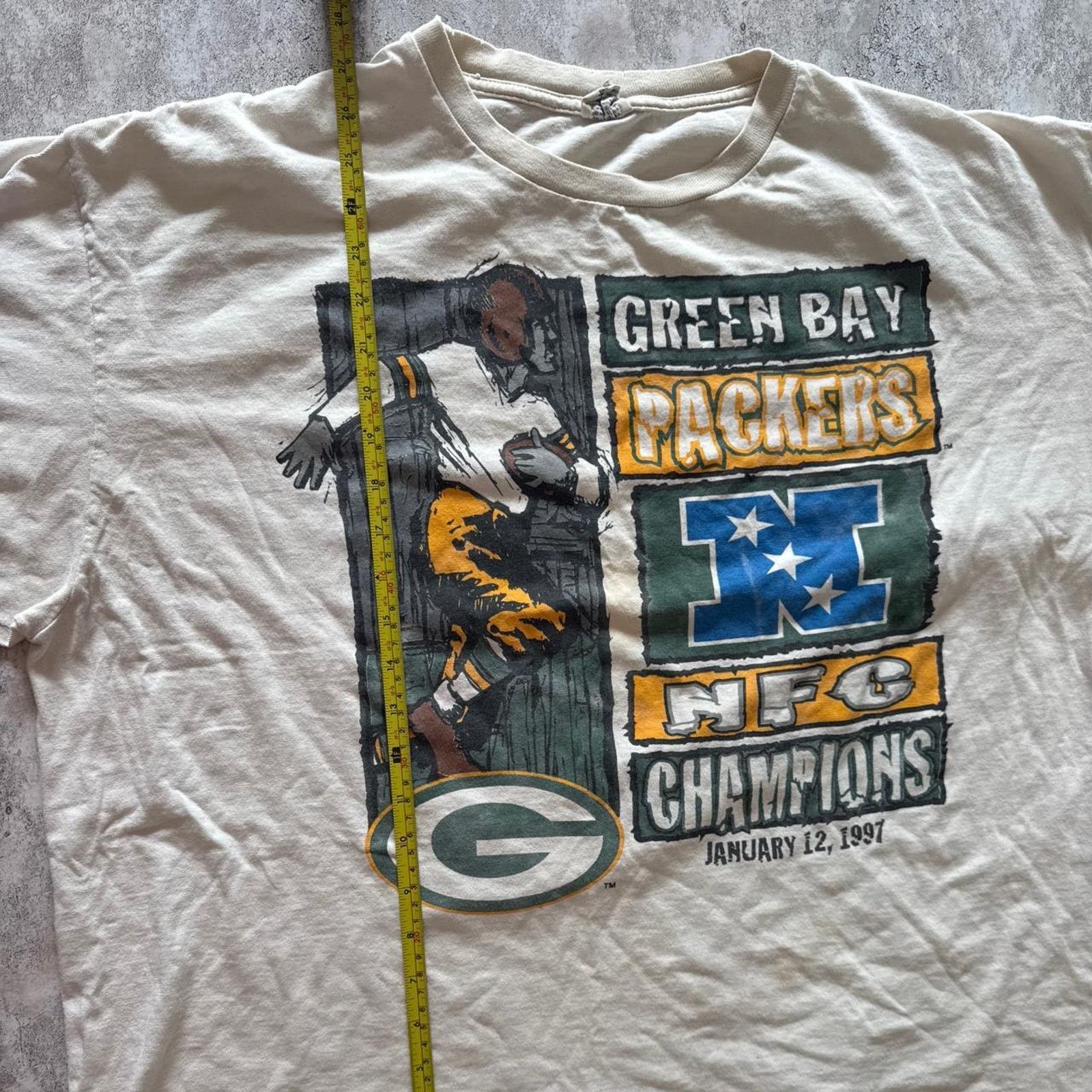 Starter Vintage Starter Green Bay Packers 1997 T-Shirt Size XL Size US XL / EU 56 / 4 - 7 Thumbnail