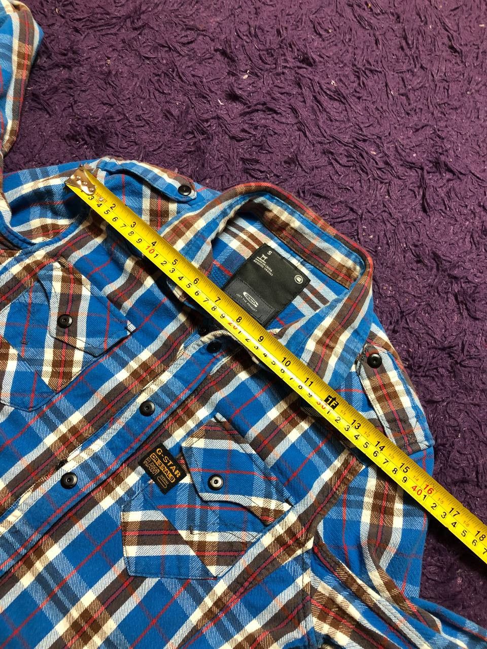 G-Star Print Shirt Logo G-Star Raw Y2K Avant-Garde VINTAGE Size US S / EU 44-46 / 1 - 15 Thumbnail