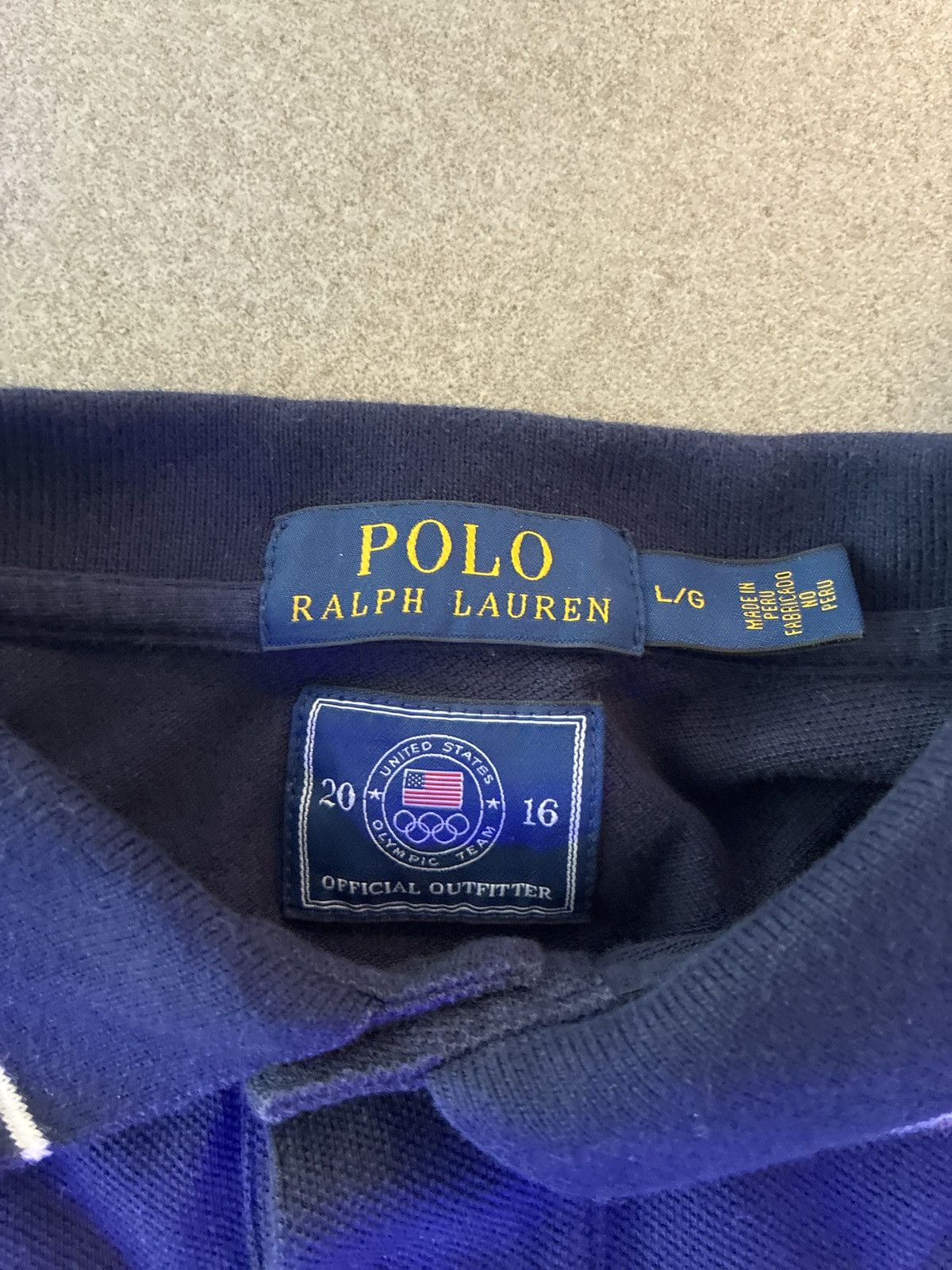 Polo Ralph Lauren Polo Ralph Lauren 2016 U.S. Olympic Team Big Pony Shirt Size US L / EU 52-54 / 3 - 7 Thumbnail