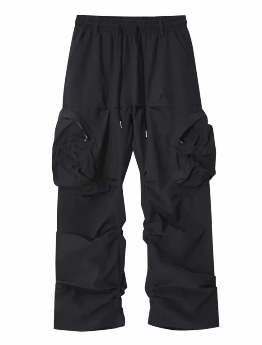 Japanese Brand × Vintage Utility grunge multi pocket nylon pants Size US 32 / EU 48 - 4 Thumbnail