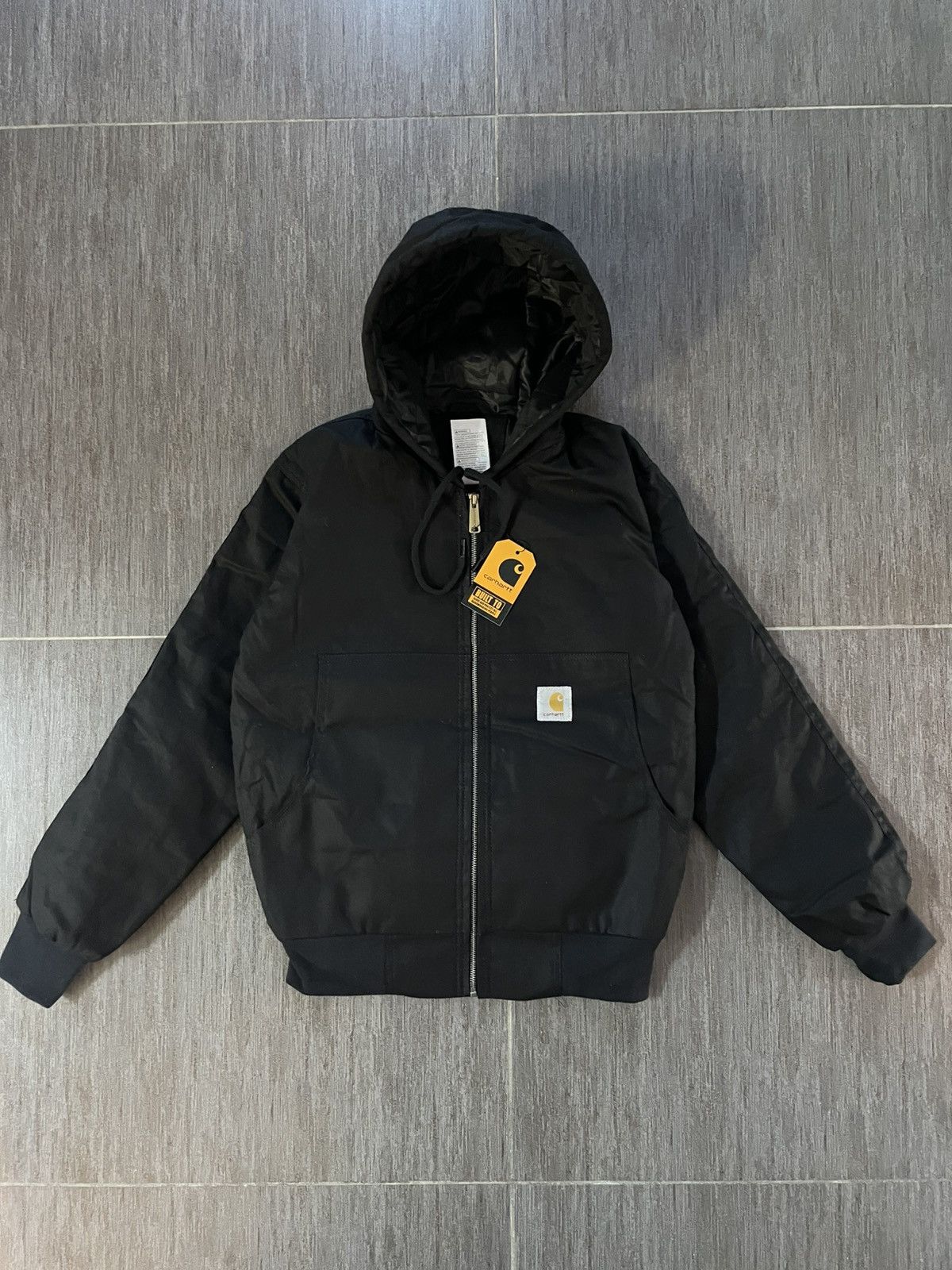 Carhartt × Carhartt Wip Carhartt Active Jacket Reworked S Black Size US S / EU 44-46 / 1 - 1 Thumbnail